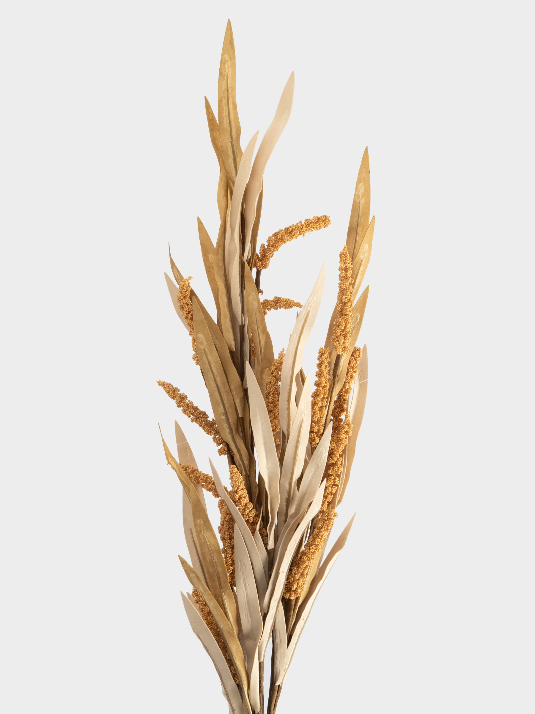 Ветка декоративная, 95 см, полиэтилен/пенопласт, Сухоцветы, Light autumn