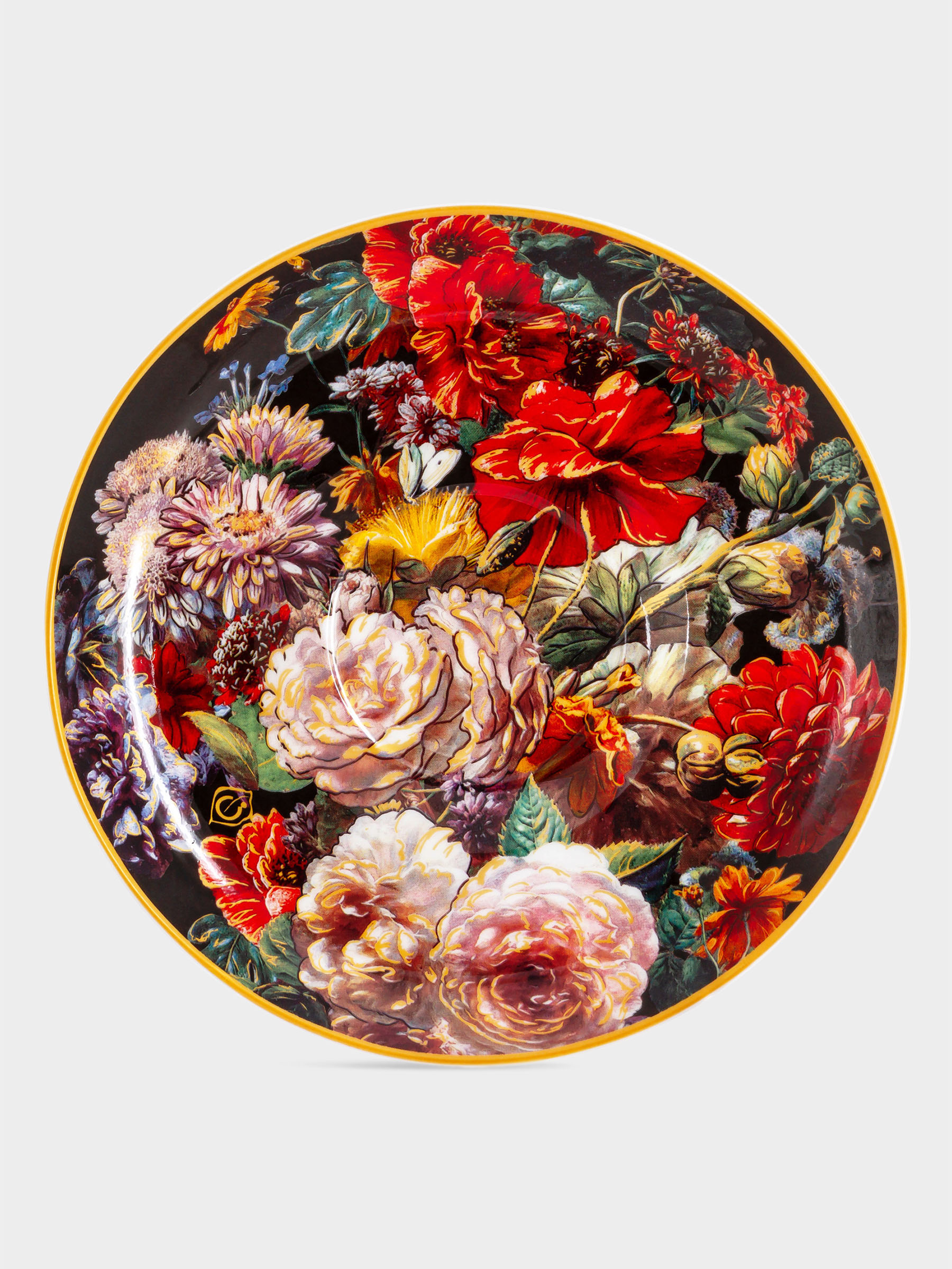 Чашка с блюдцем, 250 мл, Натюрморт с маками, Х. Рейкерс