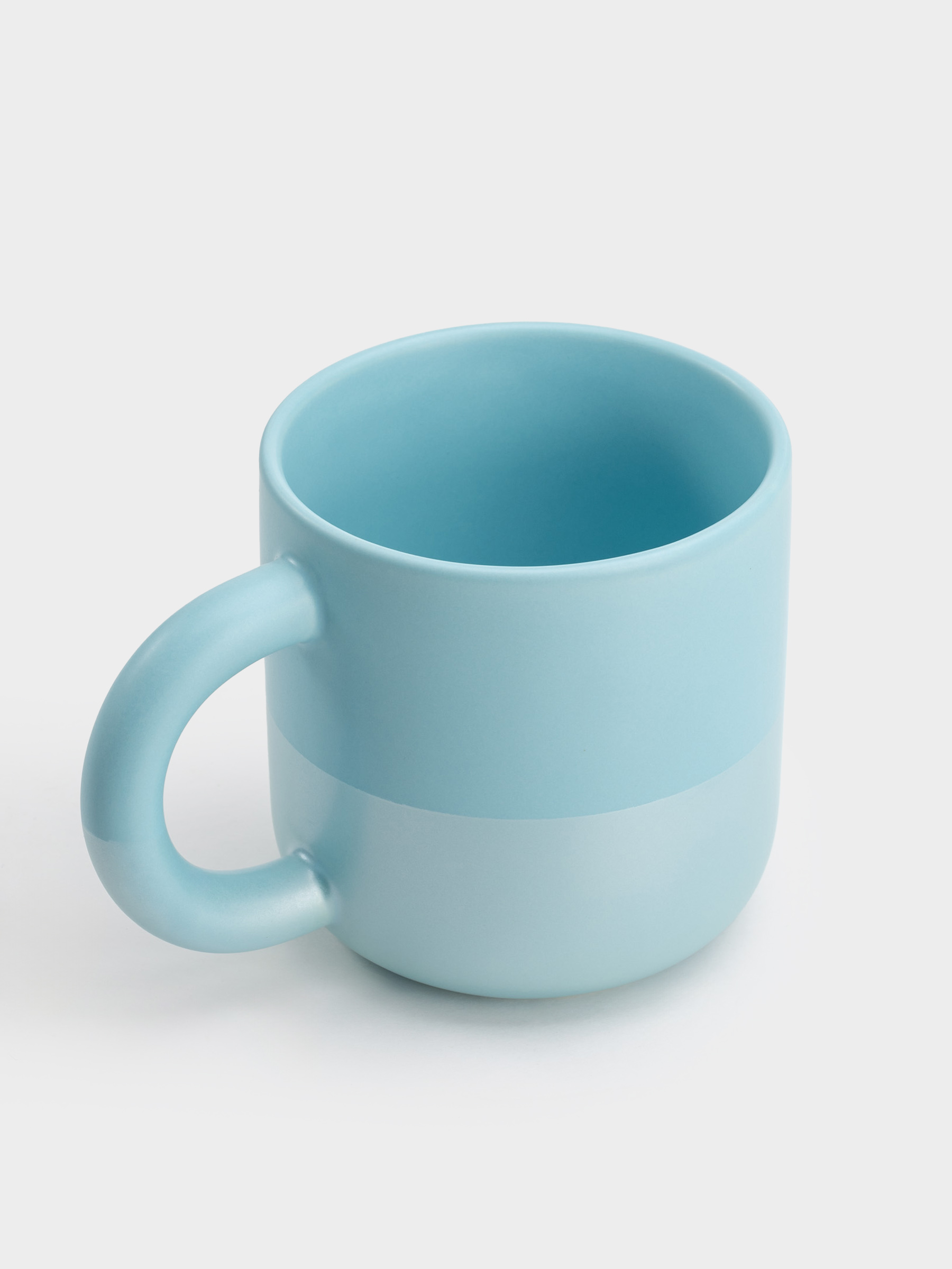 Кружка, 350 мл, фарфор P, морская вода, Горизонт