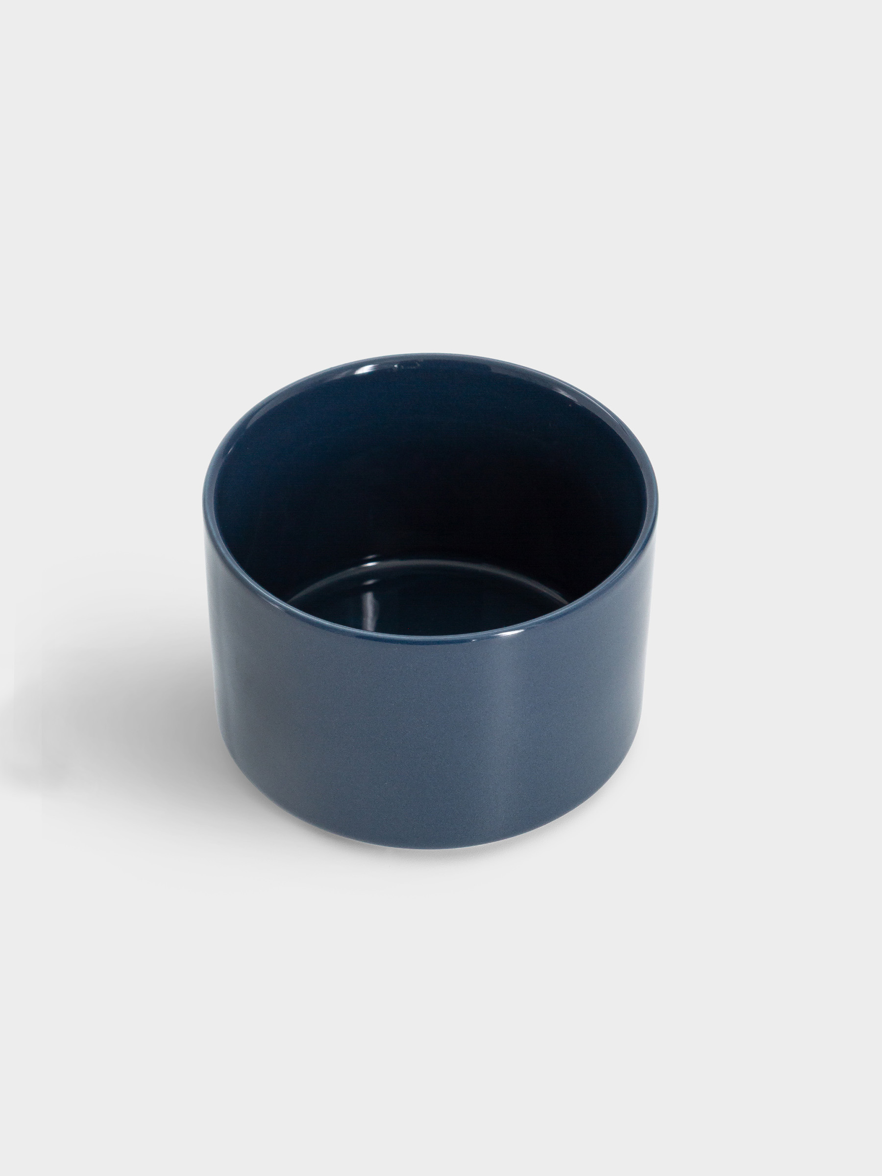 Форма для запекания, 10 см, 355 мл, фарфор P, круглая, синяя, Indulgence