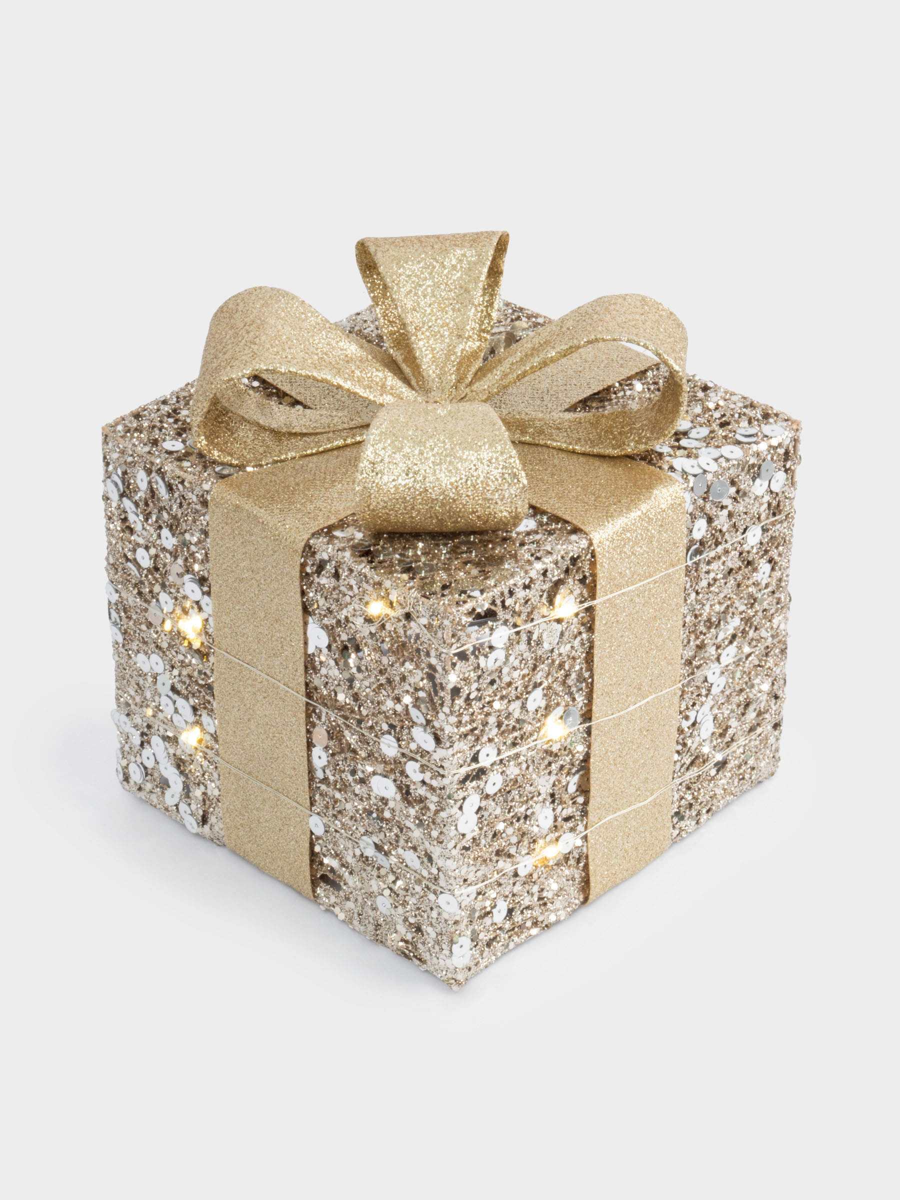 Статуэтка с подсветкой, 15 см, полиэстер/металл, шампань, Подарок, Celebration