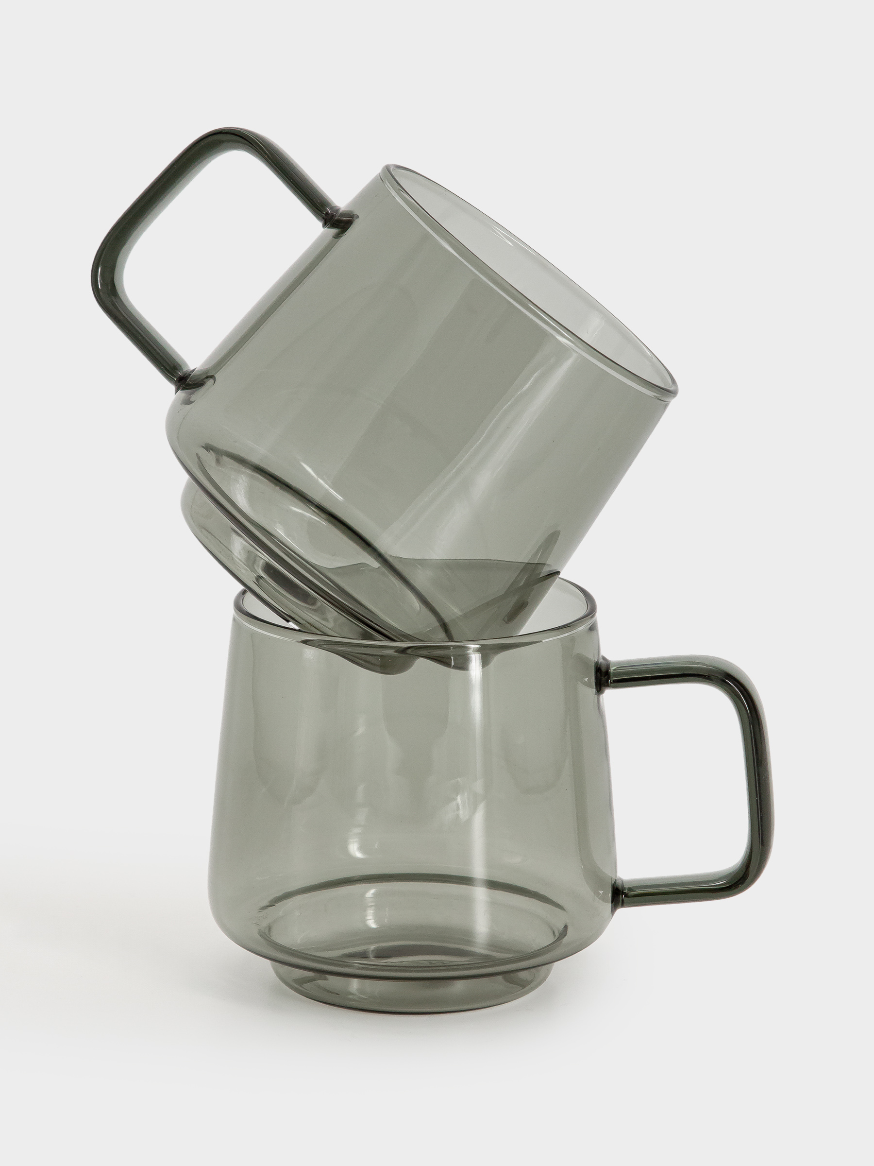 Набор кружек, 2 пр, 400 мл, серые, Blend Sala