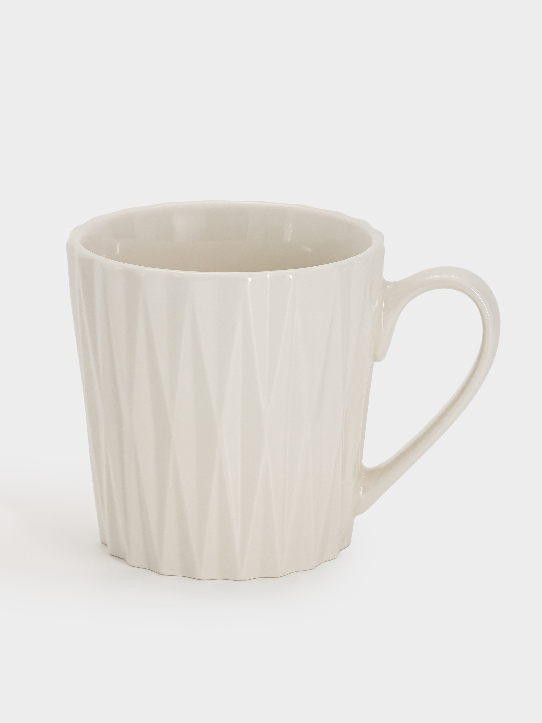 Набор кружек, 4 пр, 380 мл, белые, Nova