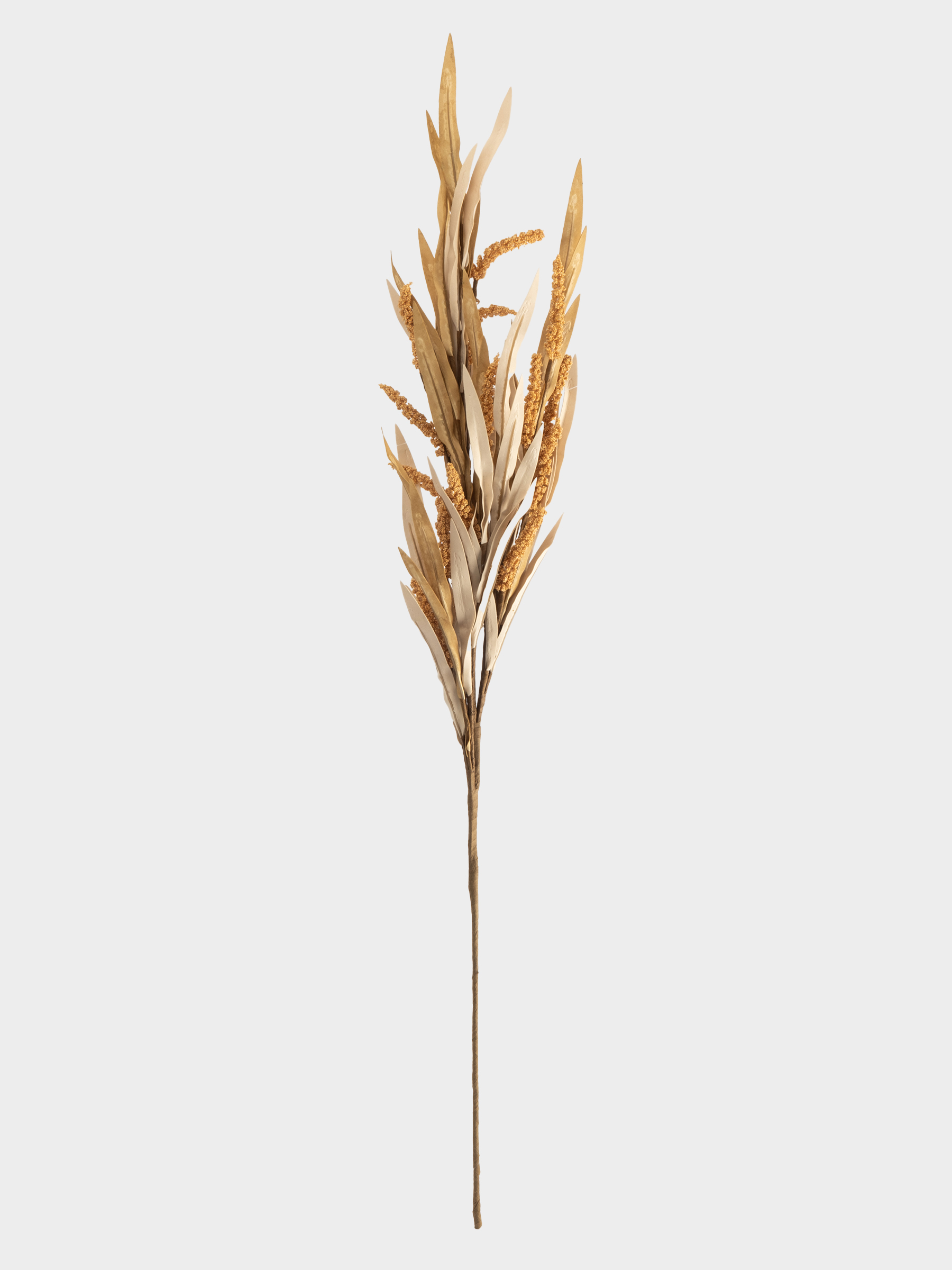 Ветка декоративная, 95 см, полиэтилен/пенопласт, Сухоцветы, Light autumn