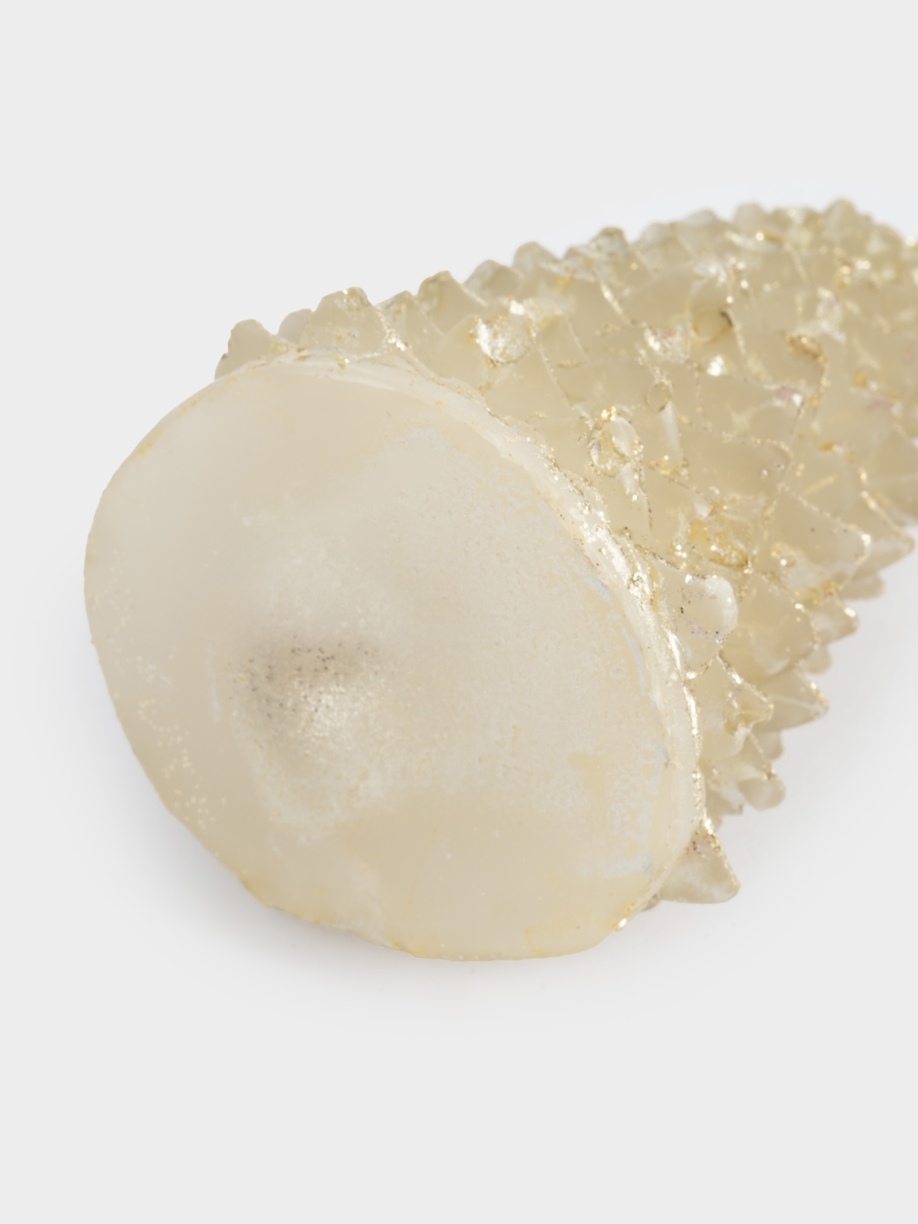 Свеча, 12 см, шампань, Елка, New year