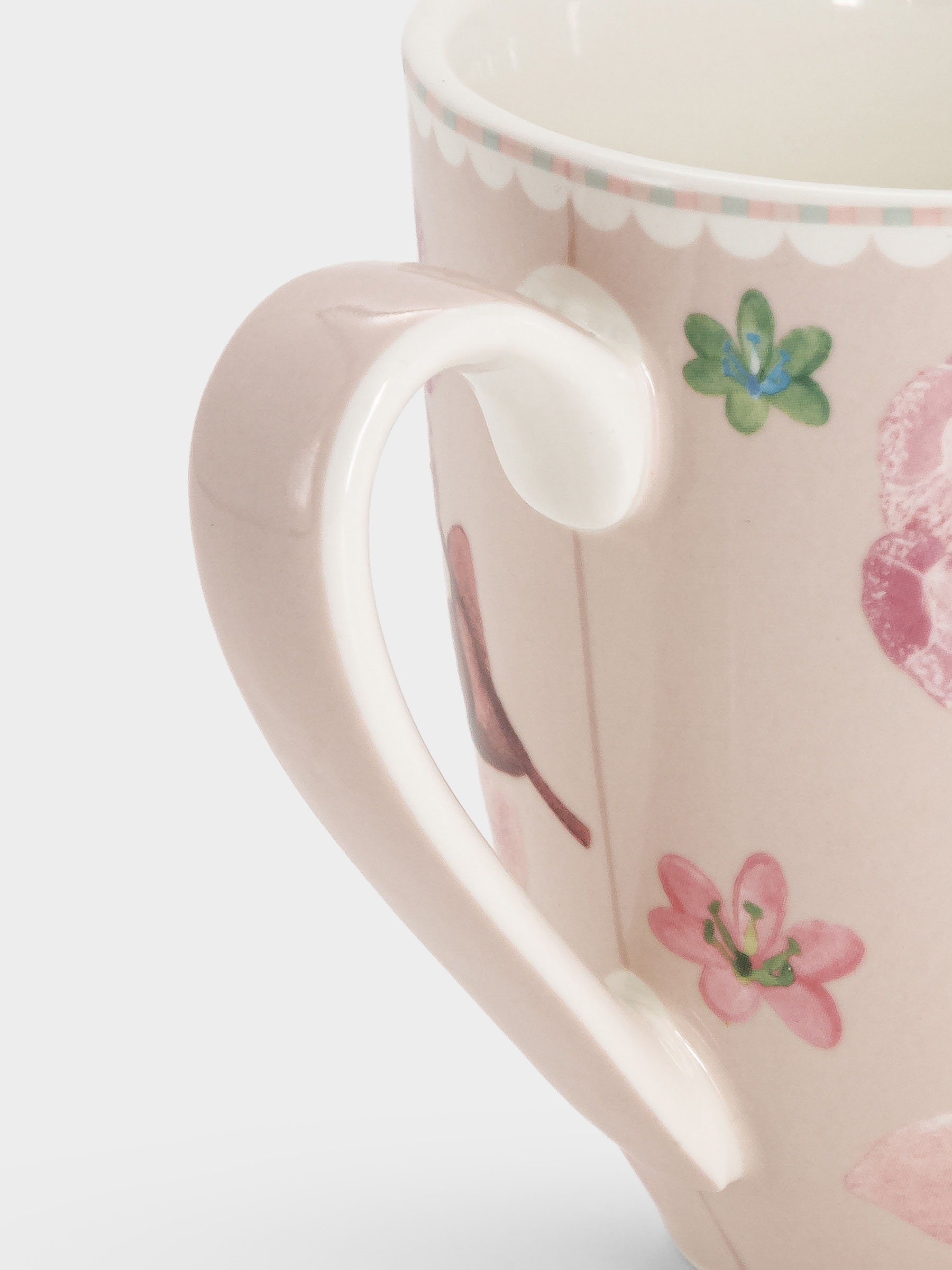 Кружка, 375 мл, розовая, Primula