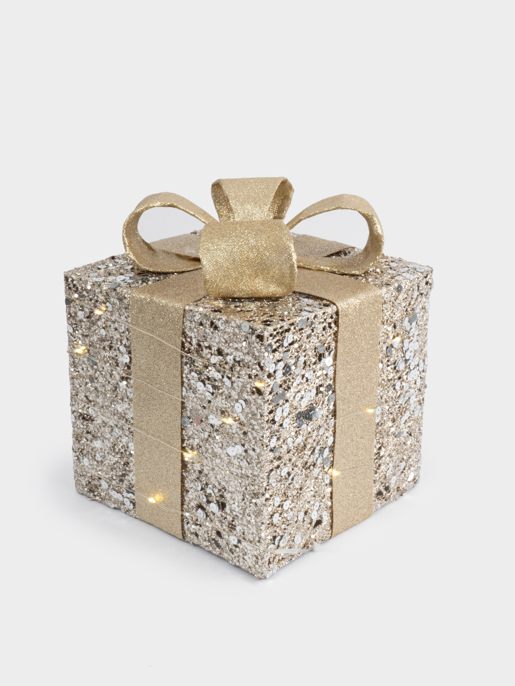 Статуэтка с подсветкой, 20 см, полиэстер/металл, шампань, Подарок, Celebration