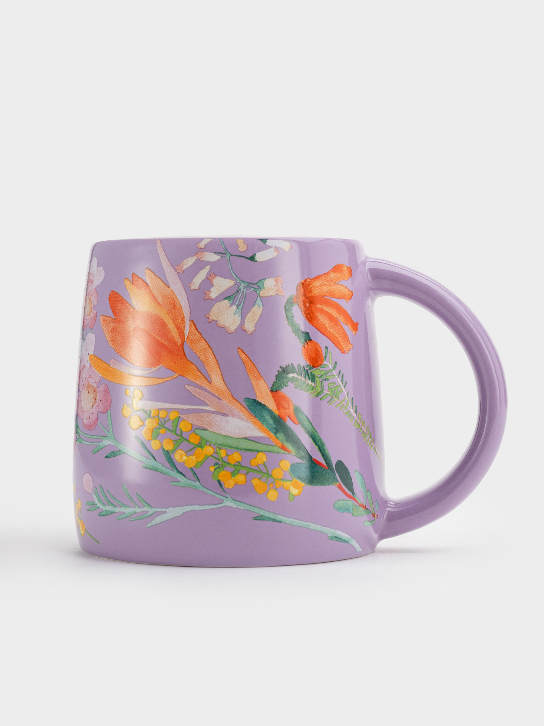 Кружка, 370 мл, лиловая, Garland