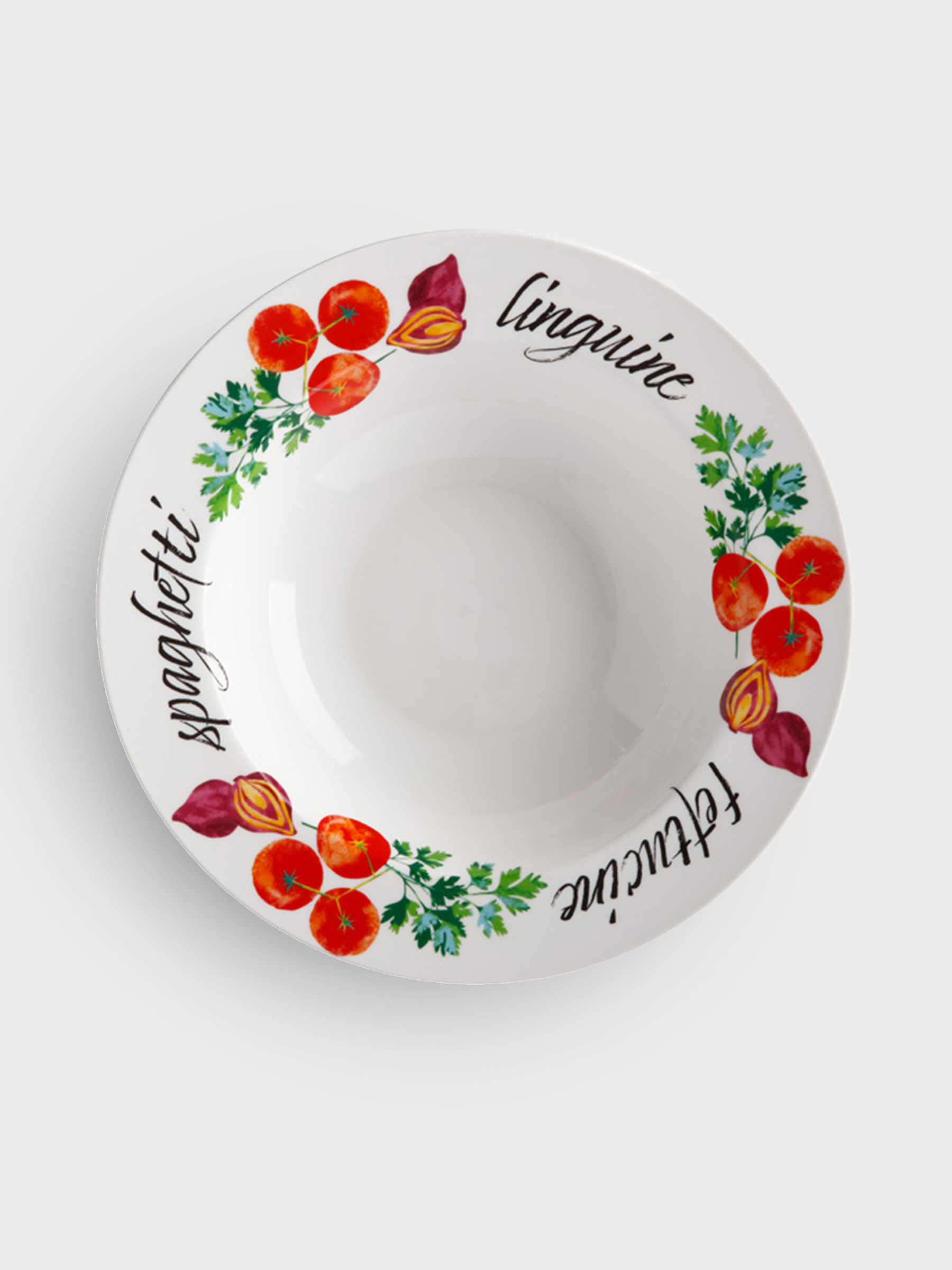 Набор тарелок, 5 шт, фарфор P, Травы