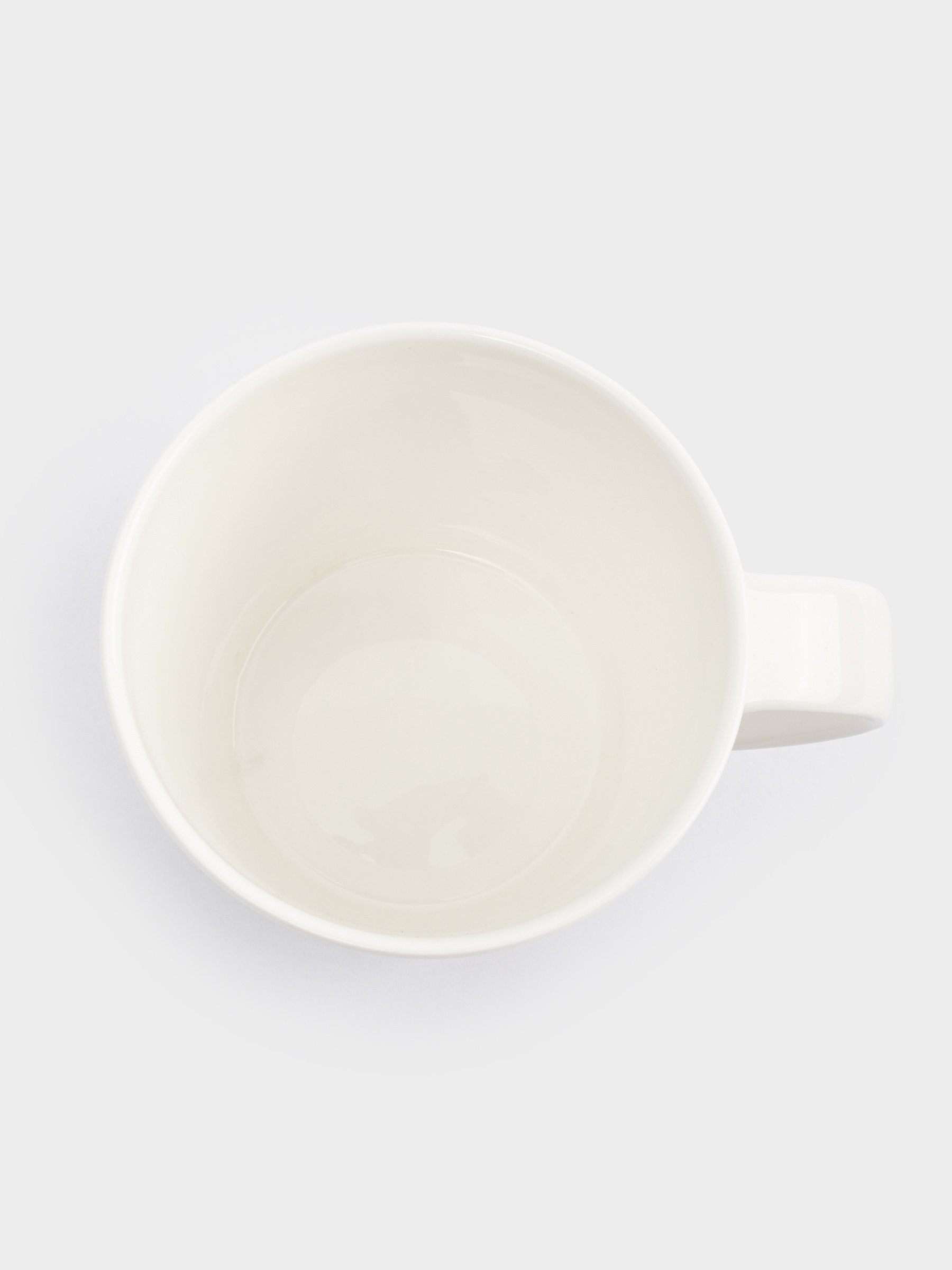 Кружка, 450 мл, фарфор F, белая, Лошадь с цветами, Horse