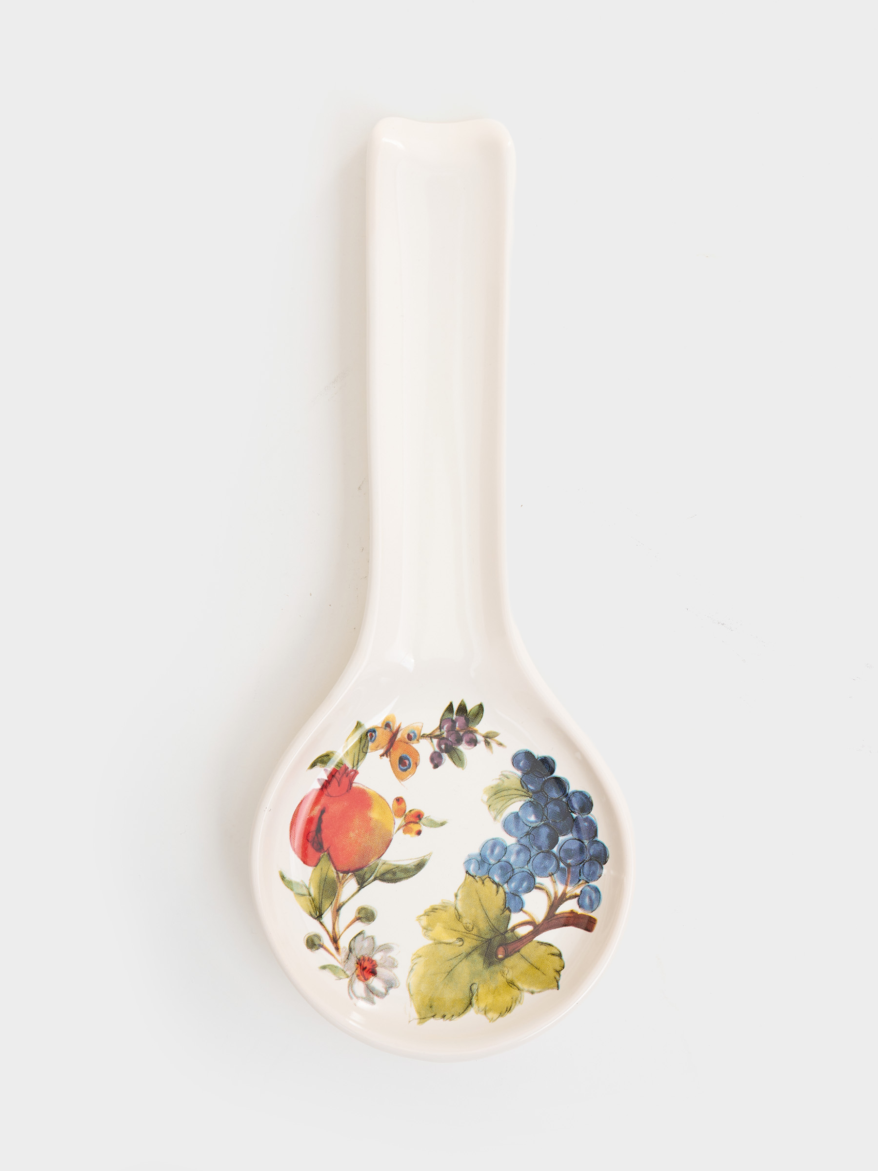 Подставка под ложку, 26,5 см, керамика, Tutti Frutti