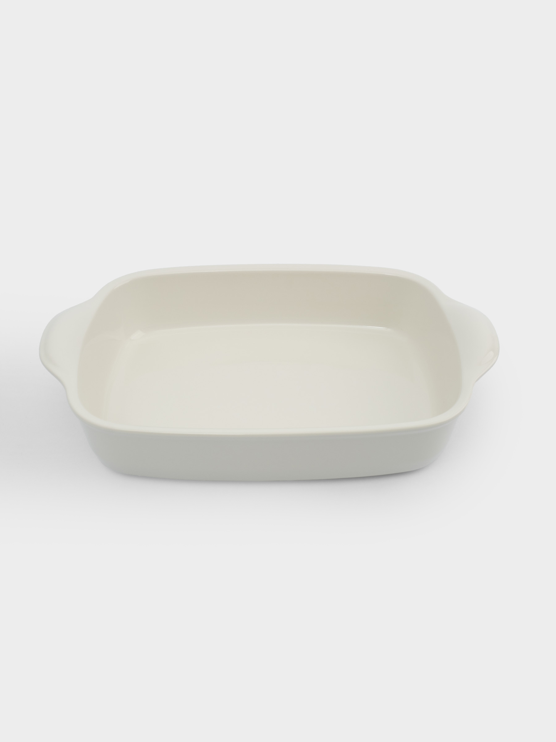 Форма для запекания, 29х22 см, керамика, прямоугольная, молочная, Baker