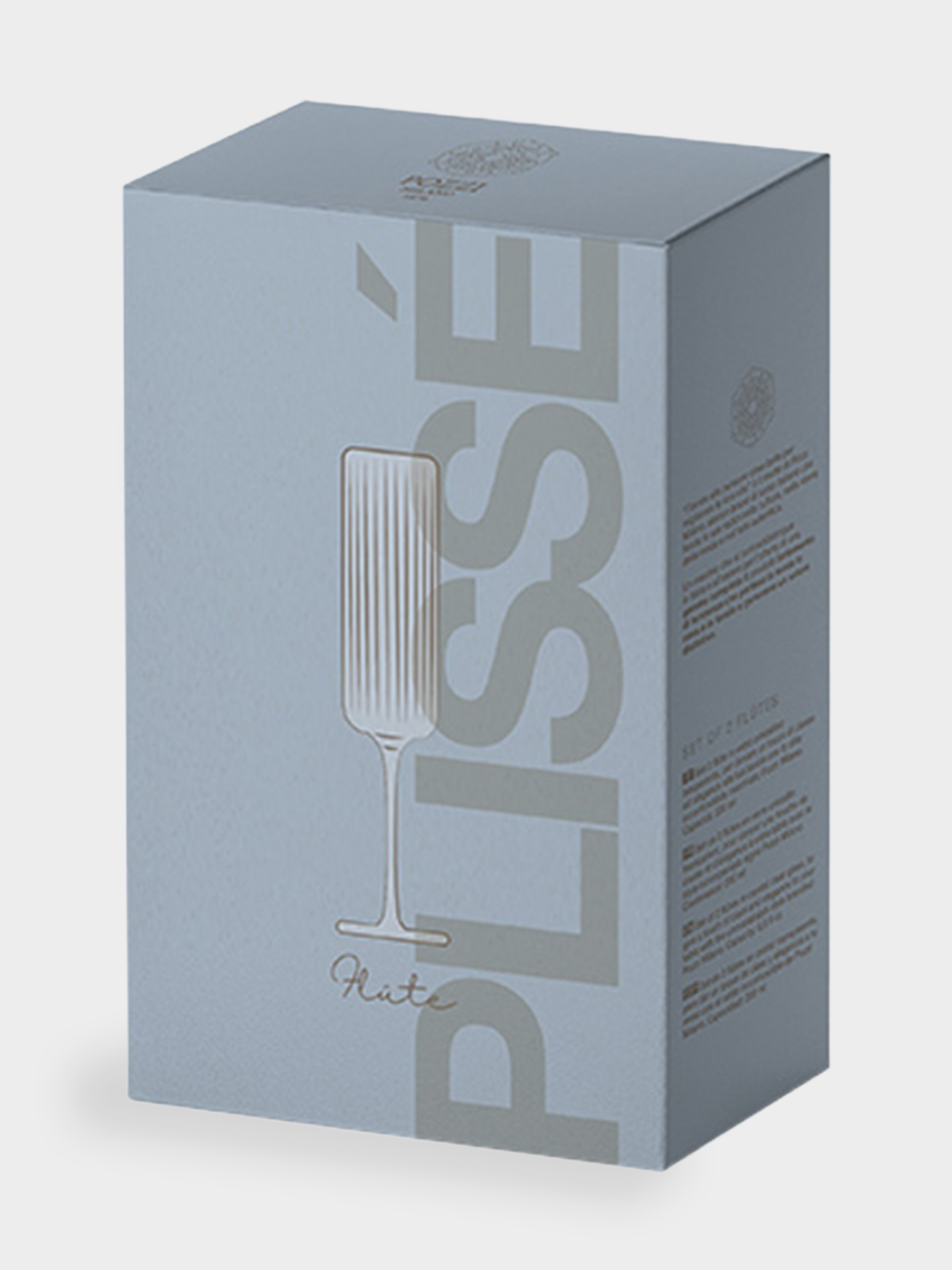 Набор бокалов для шампанского, 2 пр, 200 мл, стекло, прозрачные, Modern Classic