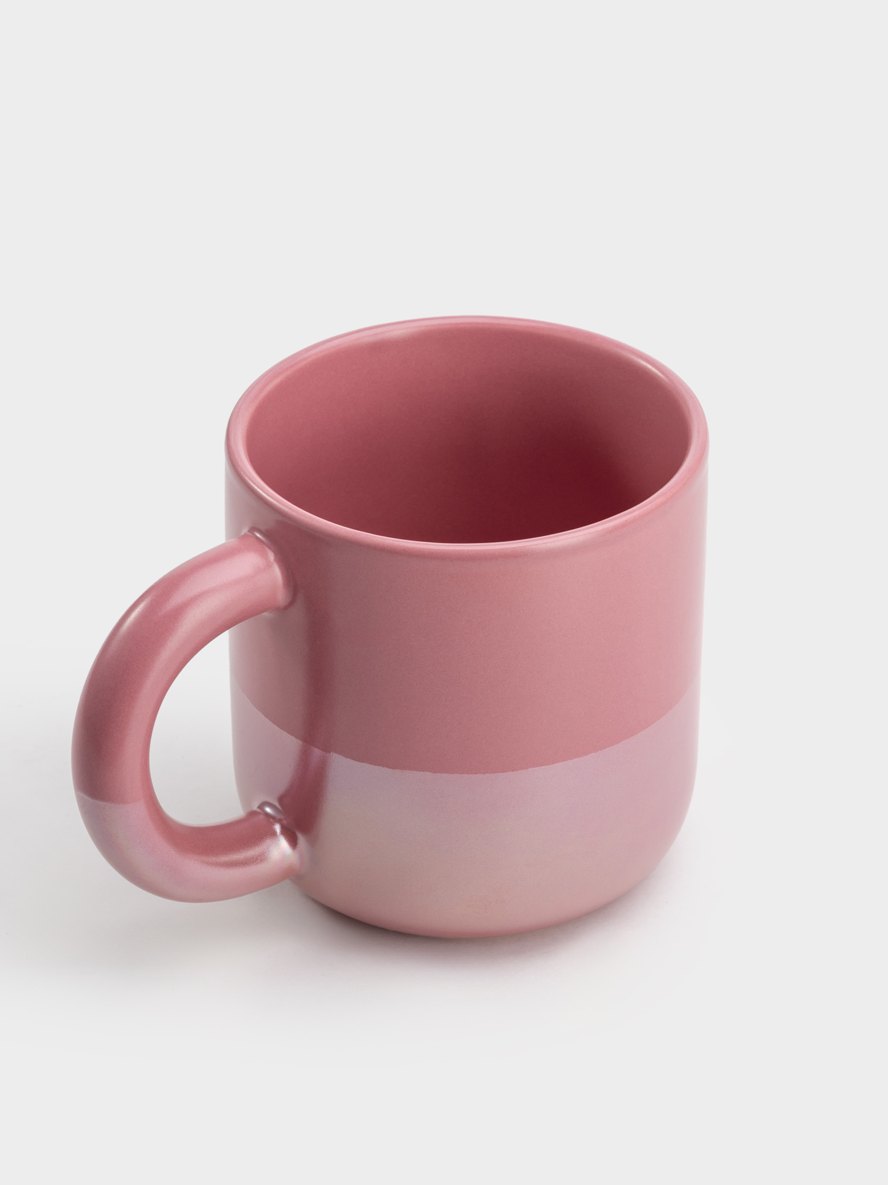 Кружка, 350 мл, тёмно-розовая, Горизонт