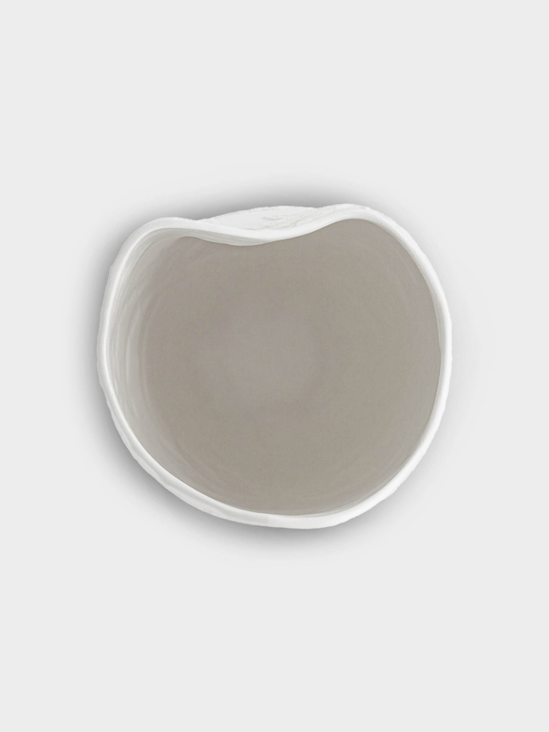 Ваза для цветов, 36 см, декоративная, фарфор P, белая, матовая, Пальмы, Manila