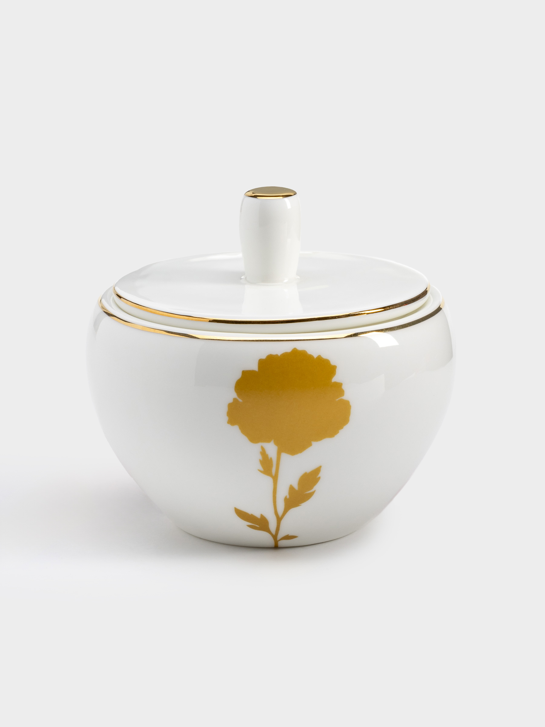 Сахарница, 9х9 см, 0,25 л, фарфор F, Iris