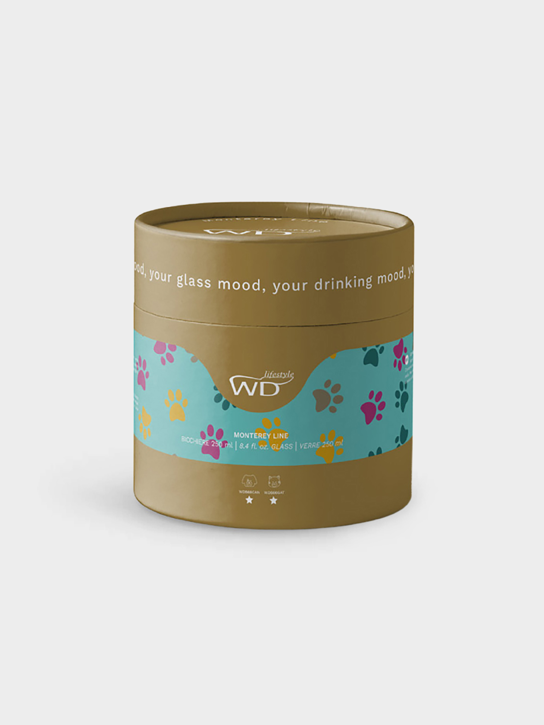 Стакан, 250 мл, стекло Б, Собака, Monterey
