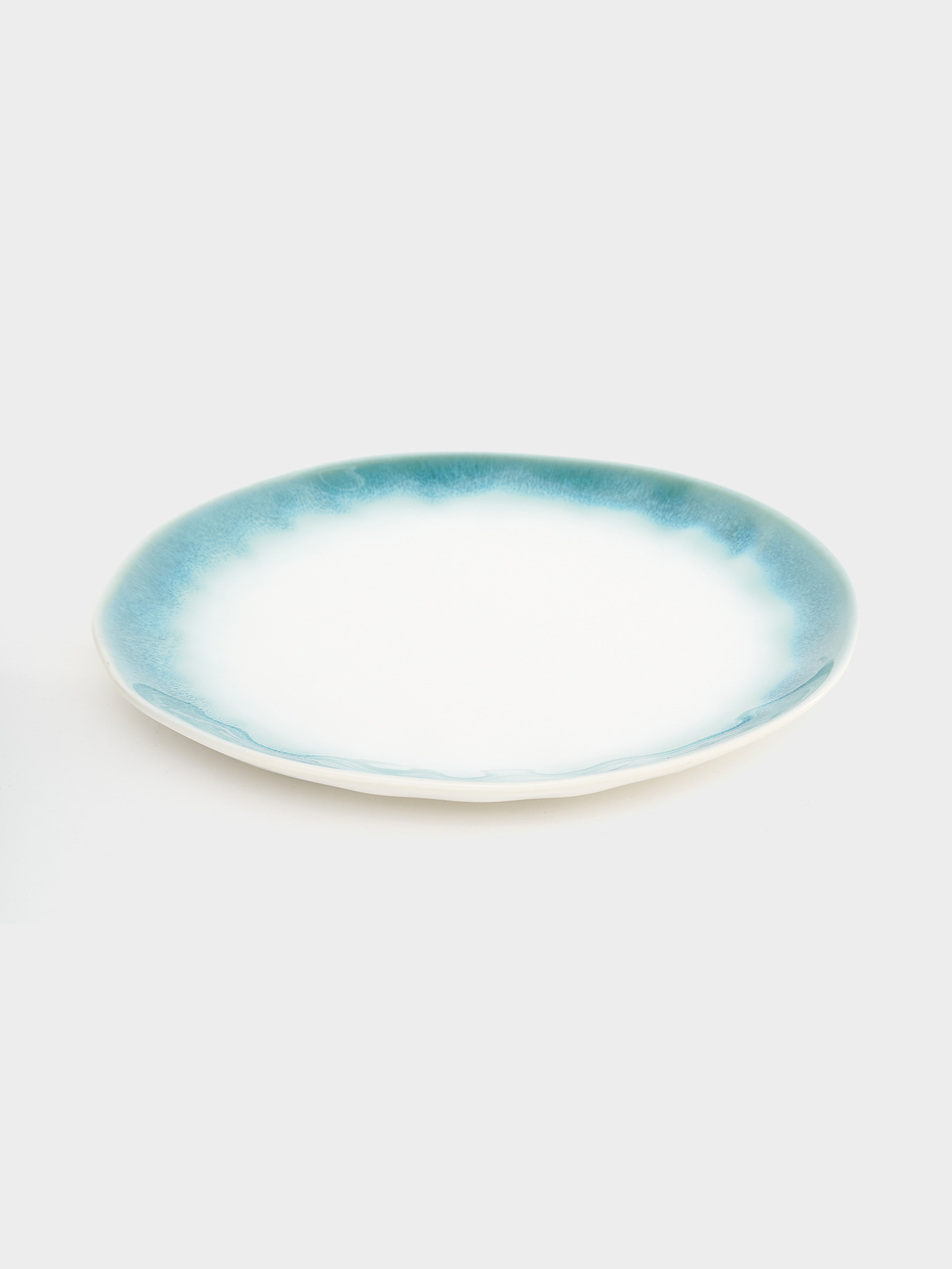 Тарелка обеденная, 26 см, голубая, Nuances