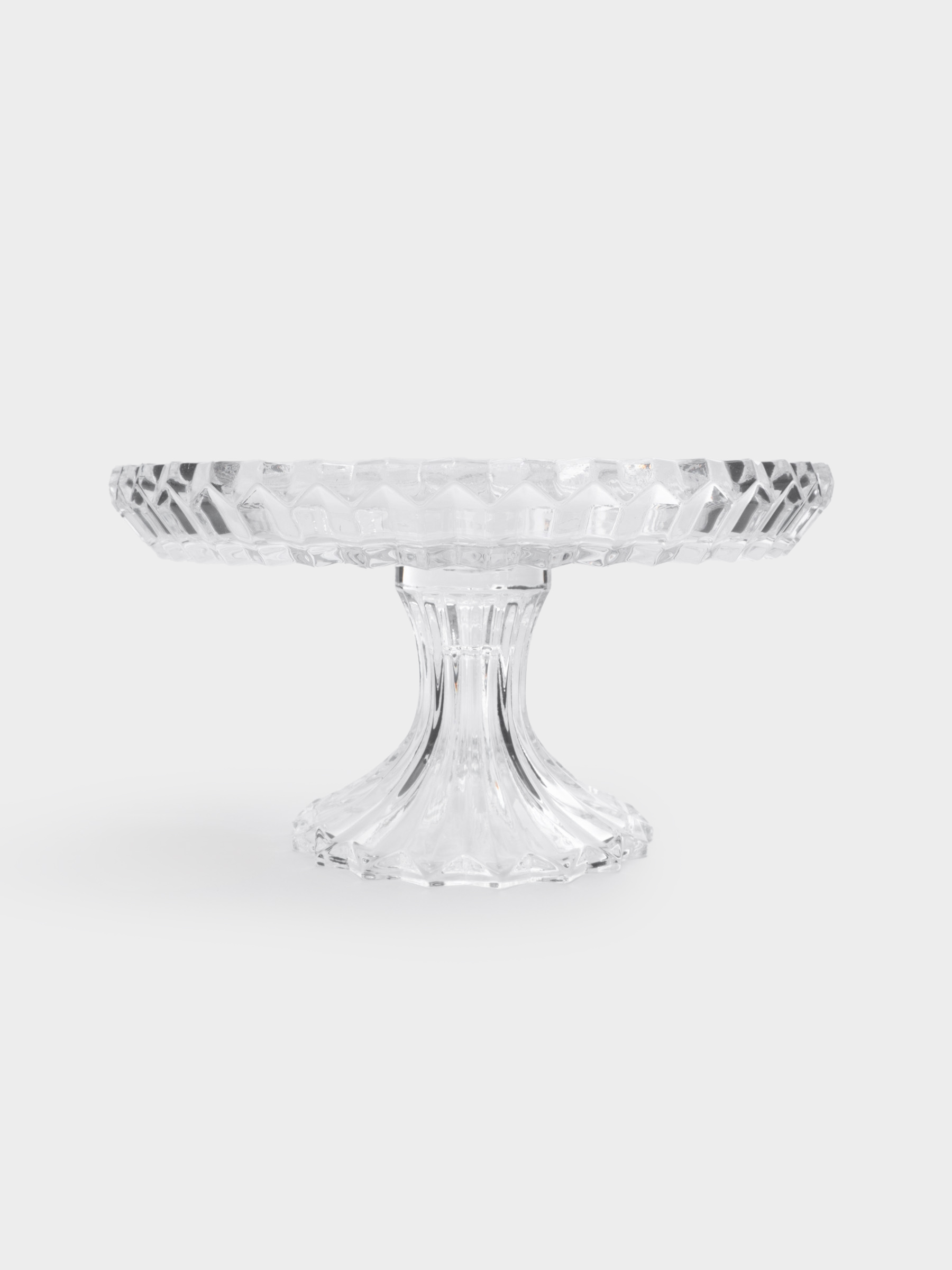 Блюдо, 22х12 см, на ножке, стекло Р, Saltaire