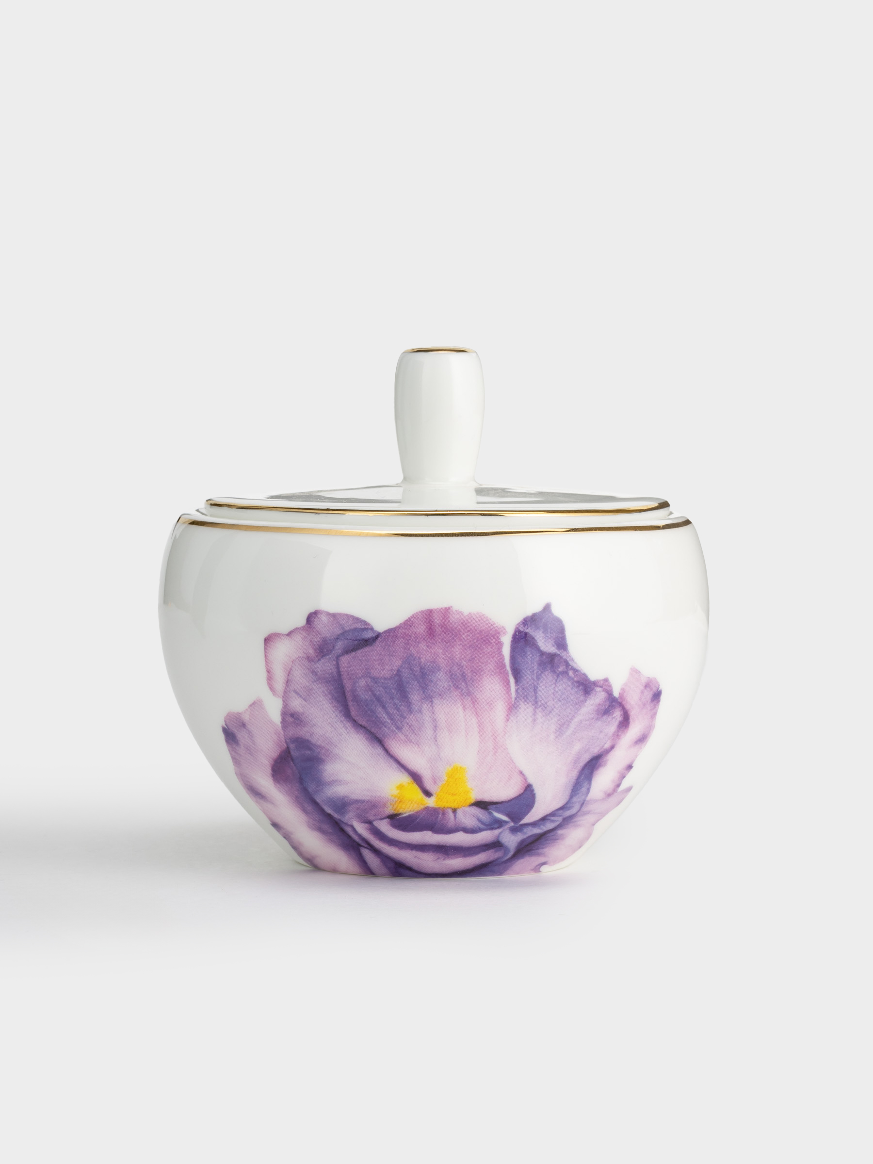 Сахарница, 9х9 см, 0,25 л, фарфор F, Iris