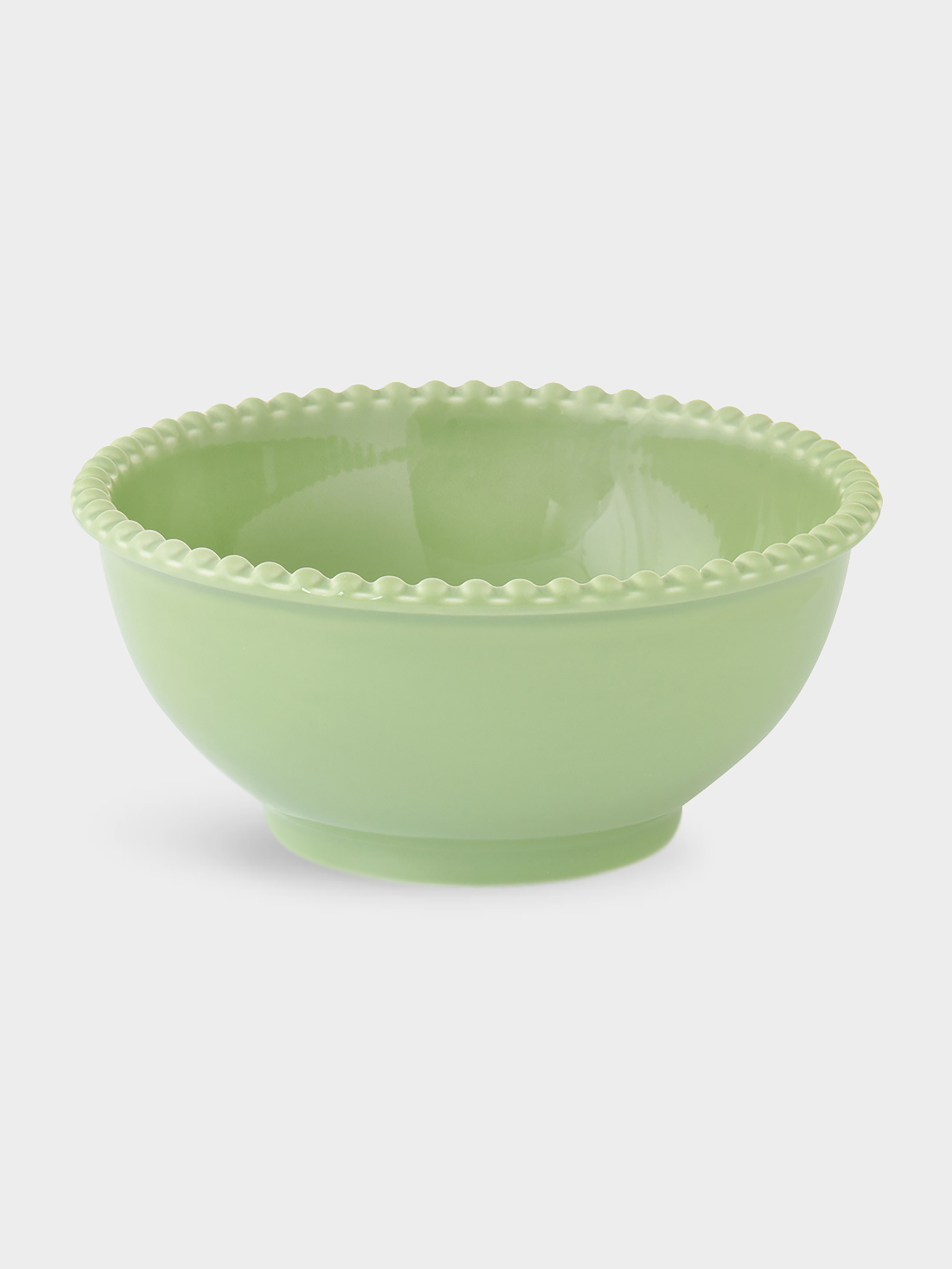 Салатник, 16 см, 0.75 л, зелёный, Tiffany