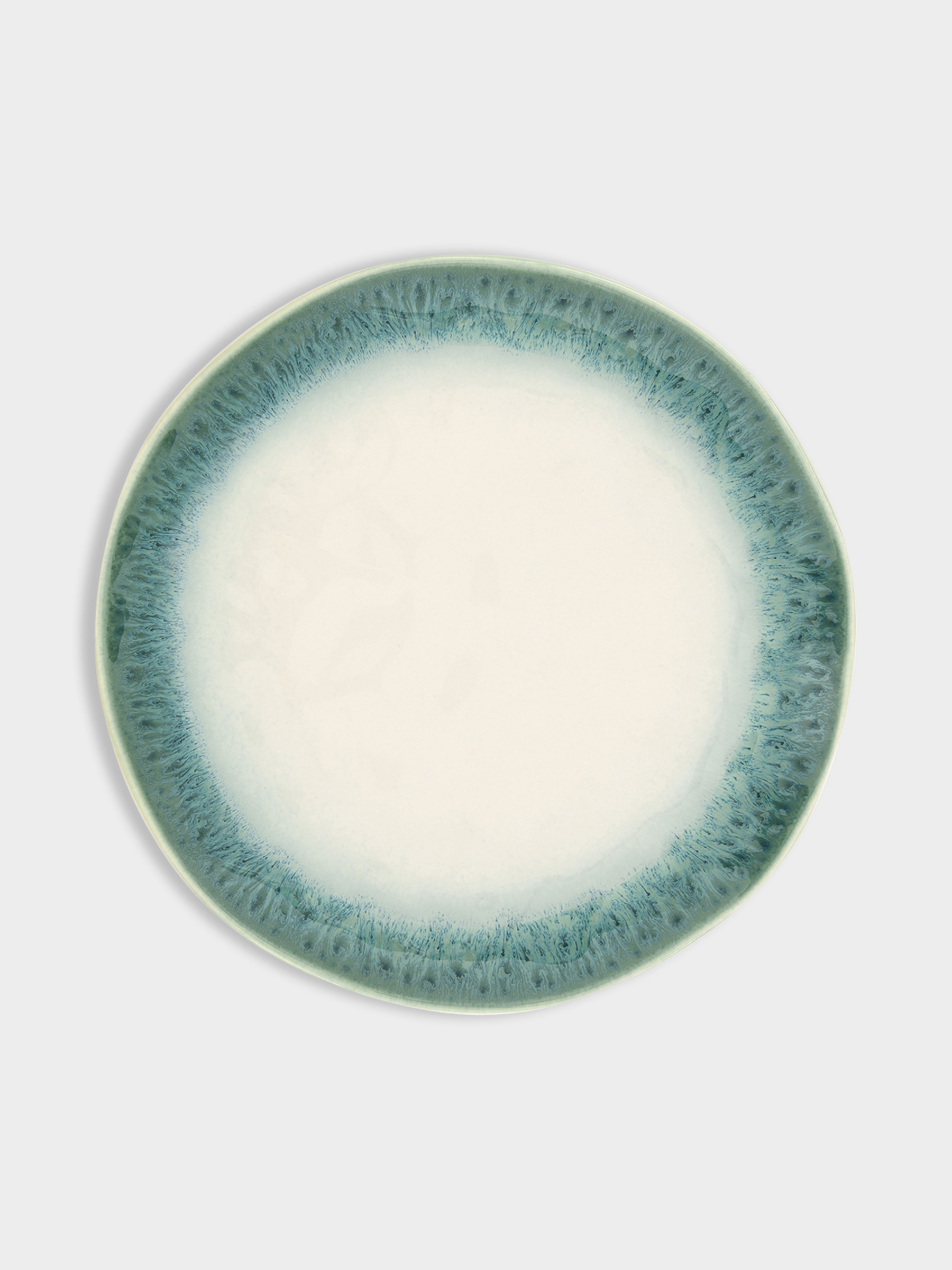 Тарелка закусочная, 21 см, голубая, Nuances