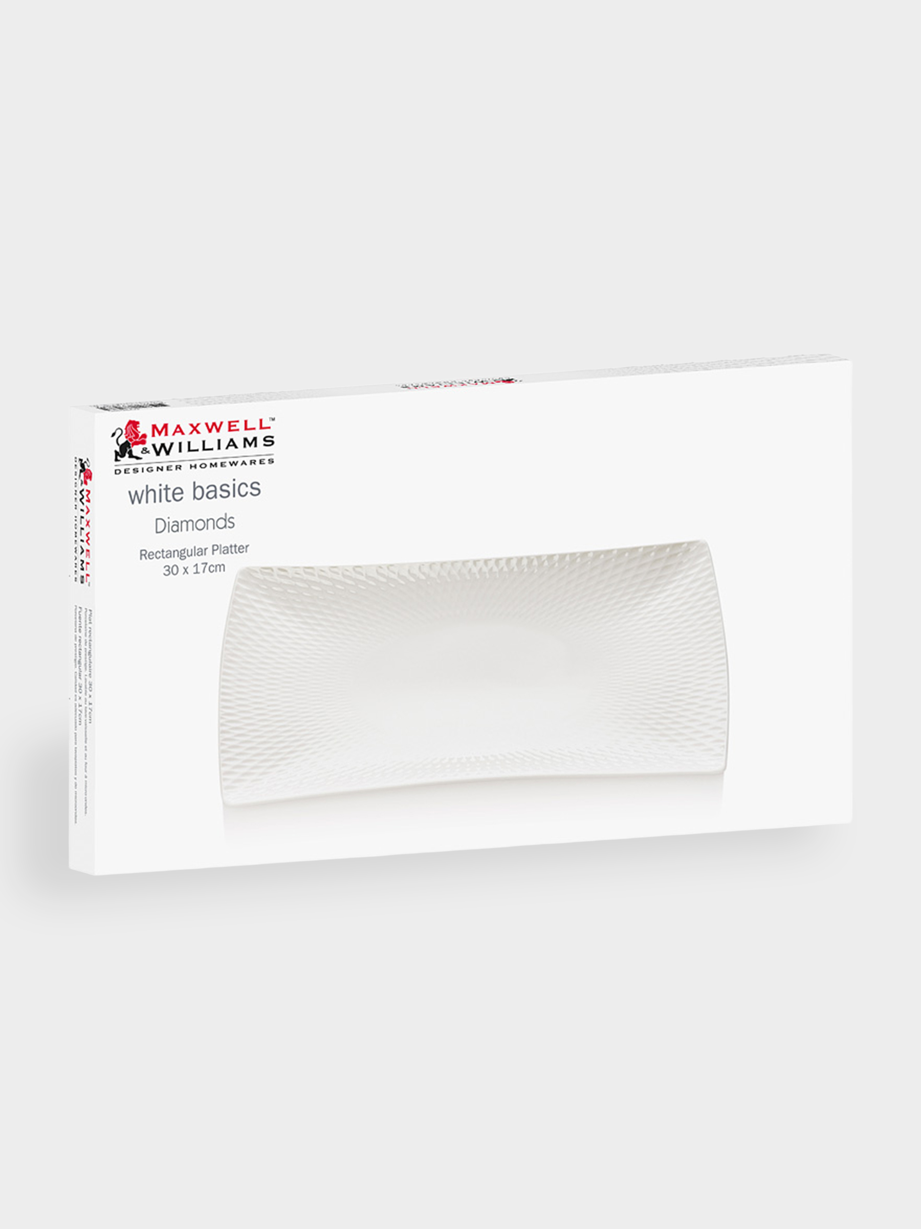 Блюдо, 30*17 см, прямоугольное, Даймонд