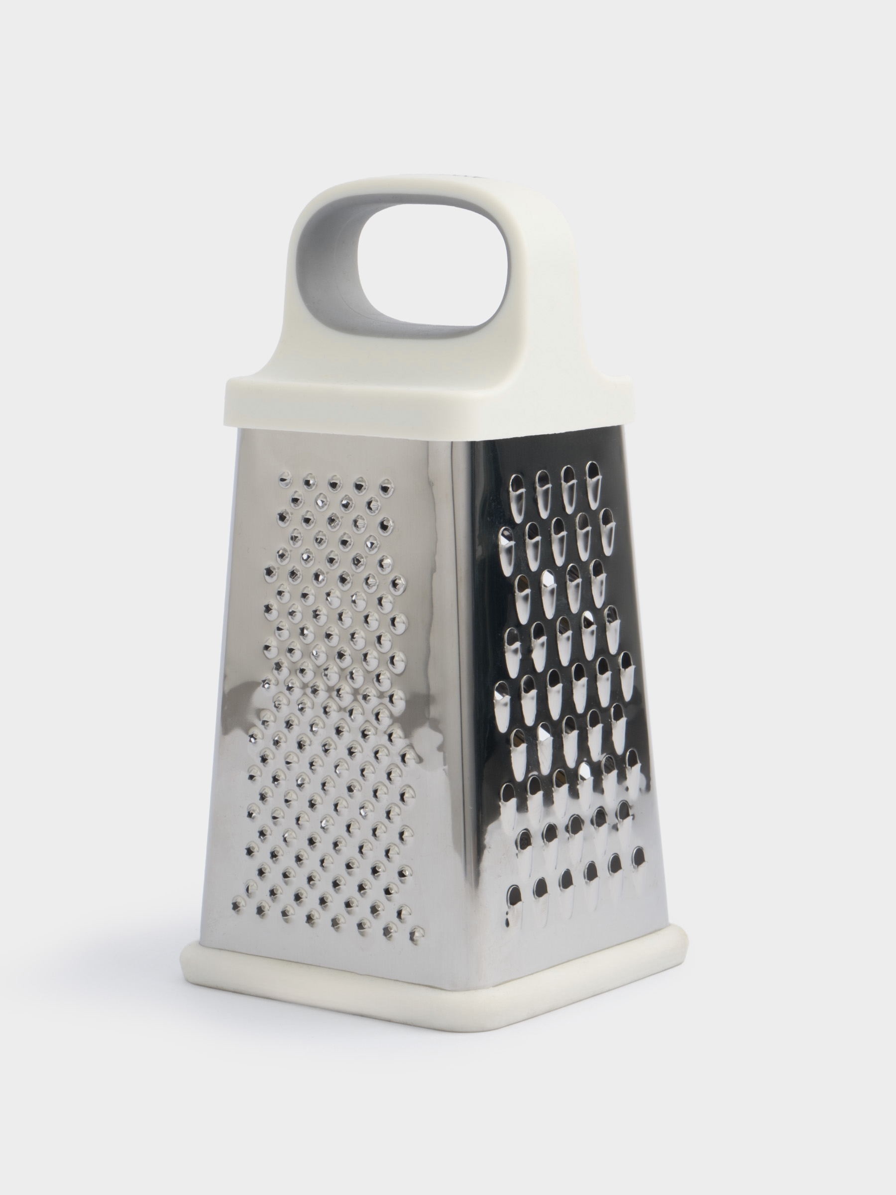 Терка, 21 см, четырехгранная, сталь/пластик, серо-бежевая, Universal