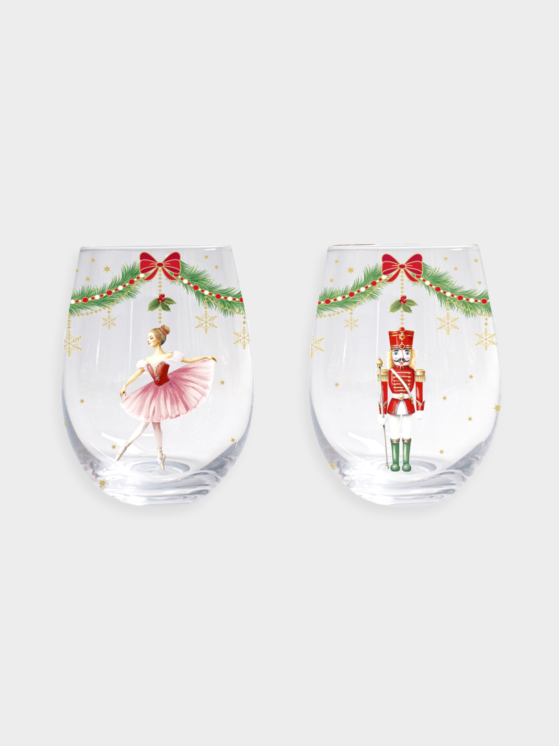 Стакан для вина, 2 штуки, 500 мл, стекло, Magie de Noel