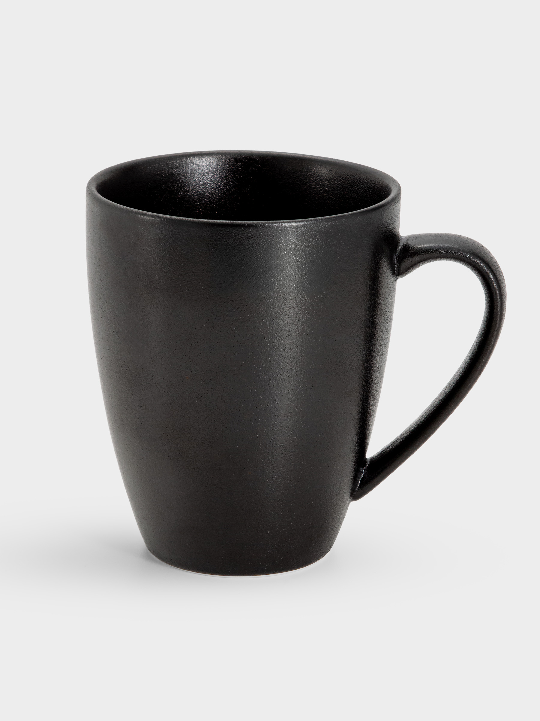 Кружка, 400 мл, чёрная, Икра