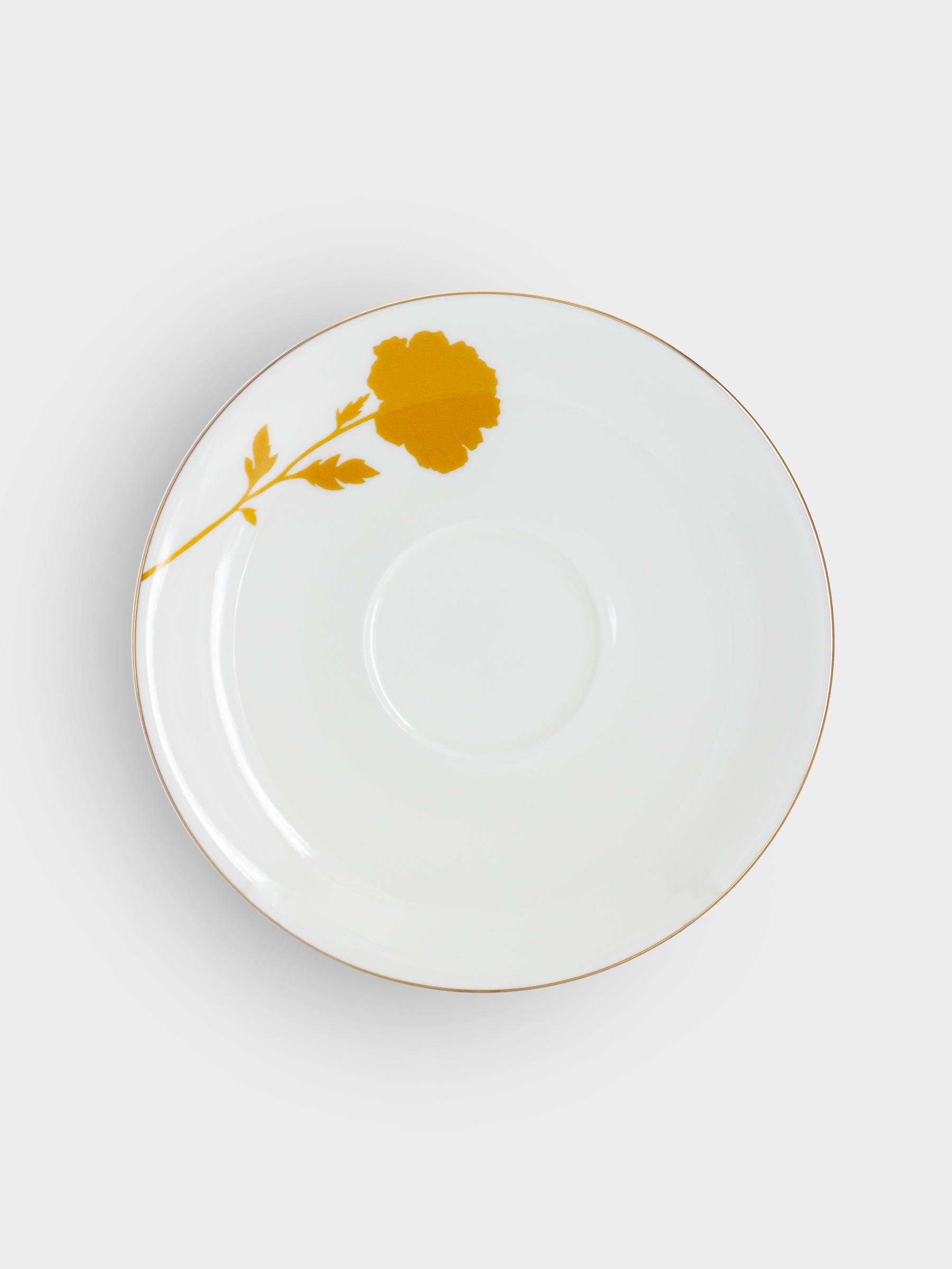 Чашка с блюдцем, 250 мл, Мак