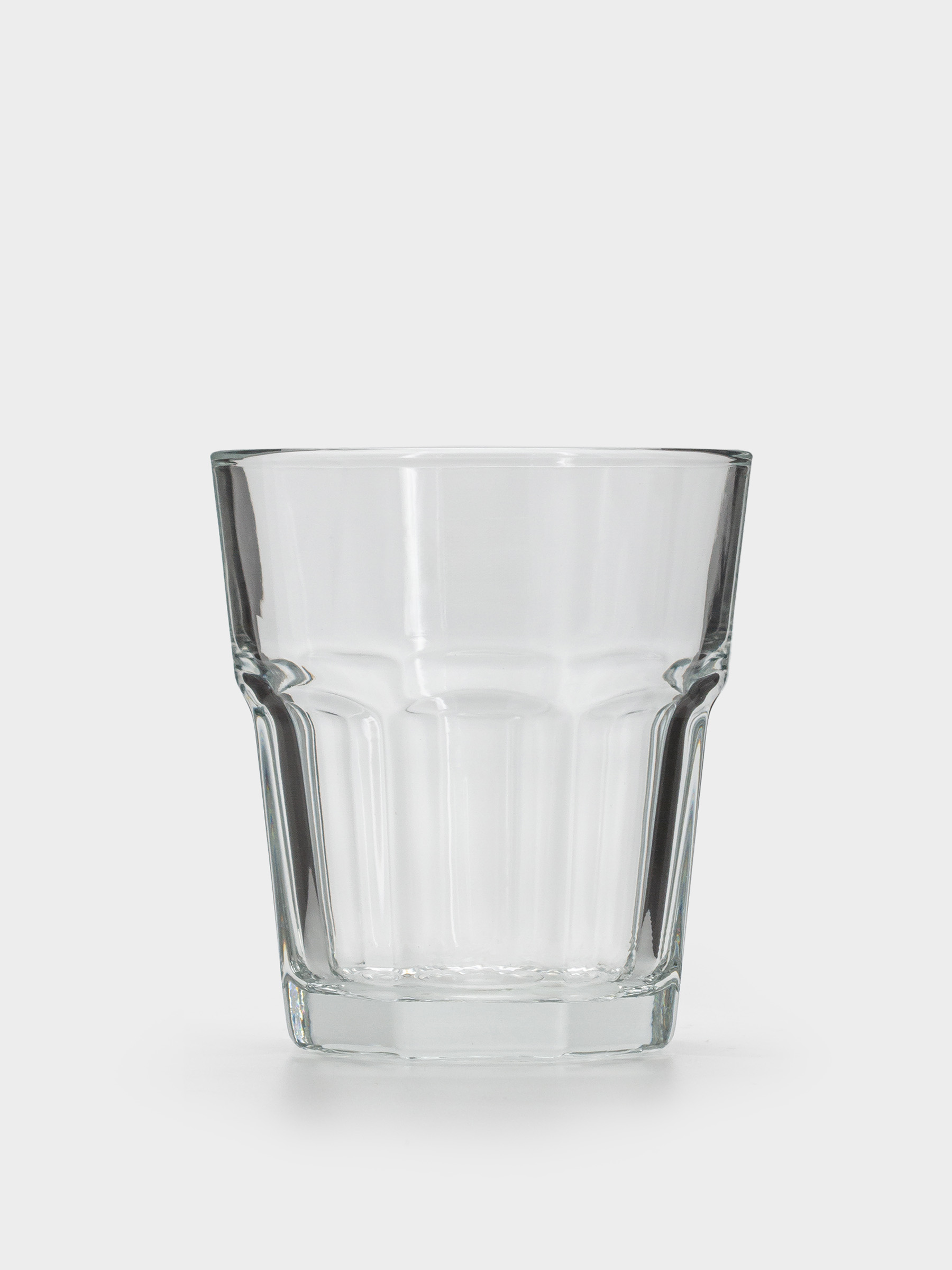 Стакан, 9 см, 300 мл, стекло, Граненый