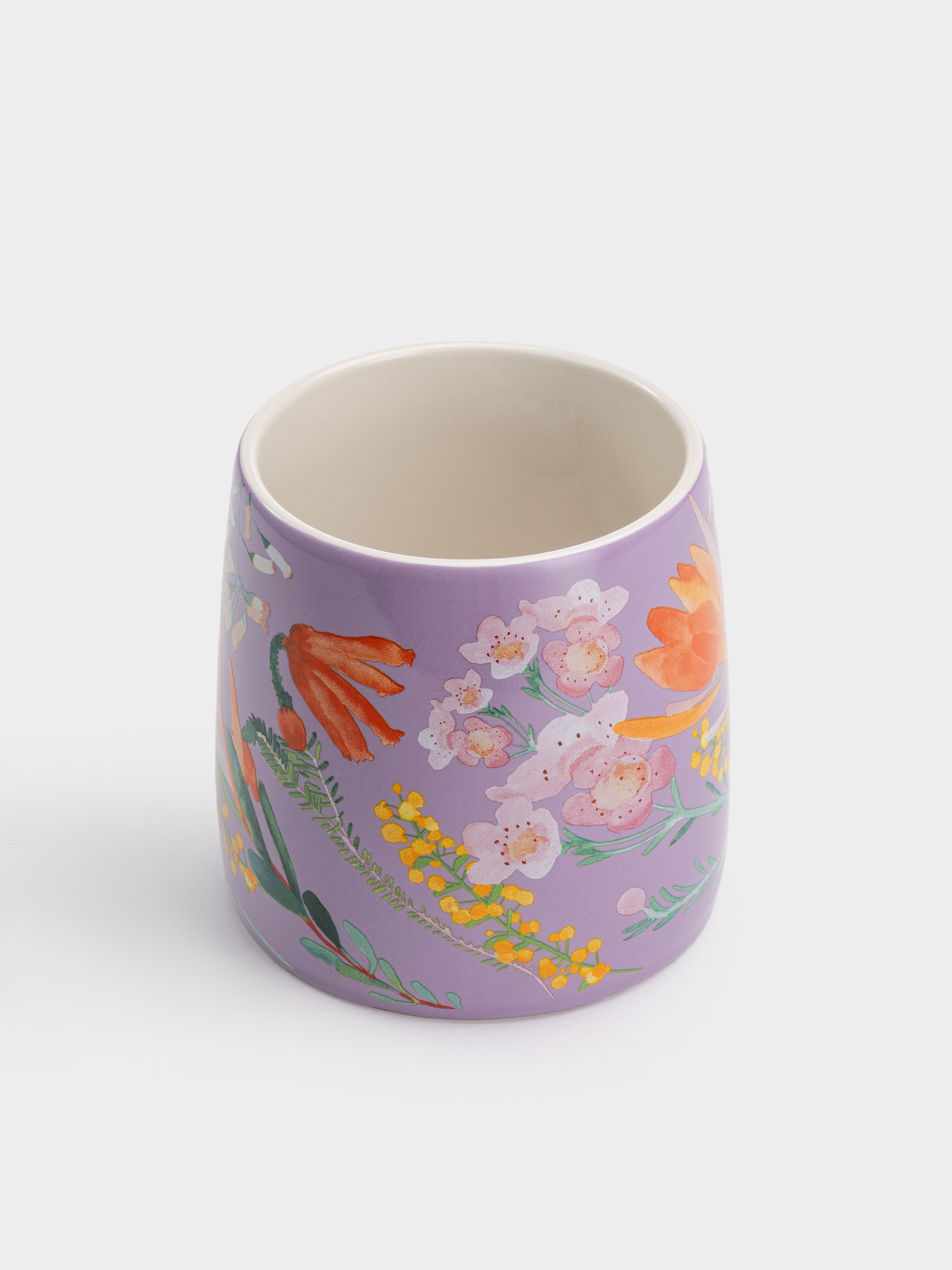 Кружка, 370 мл, лиловая, Garland