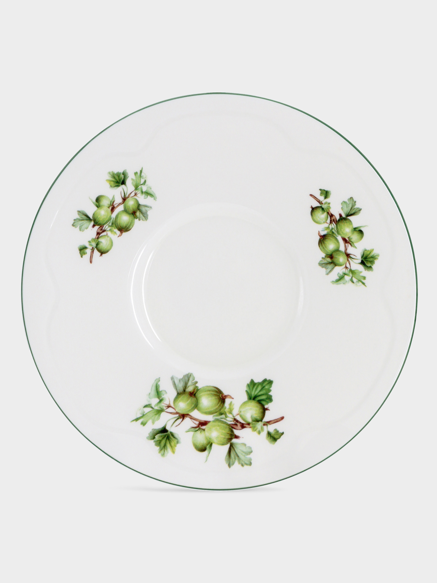 Чашка с блюдцем, 340 мл, Крыжовник