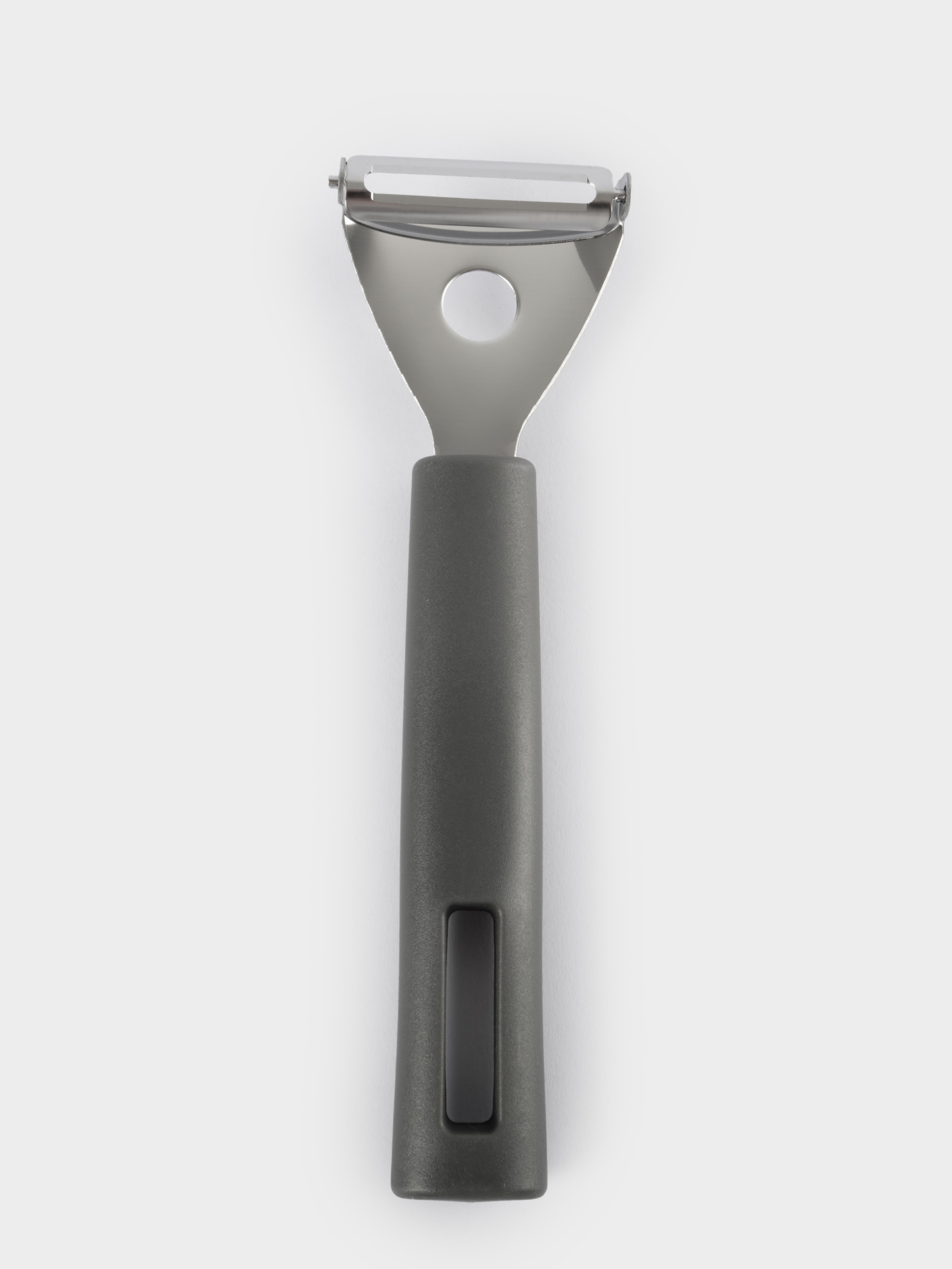 Овощечистка, 18 см, Т-образная, сталь/пластик, графитовая, Multi