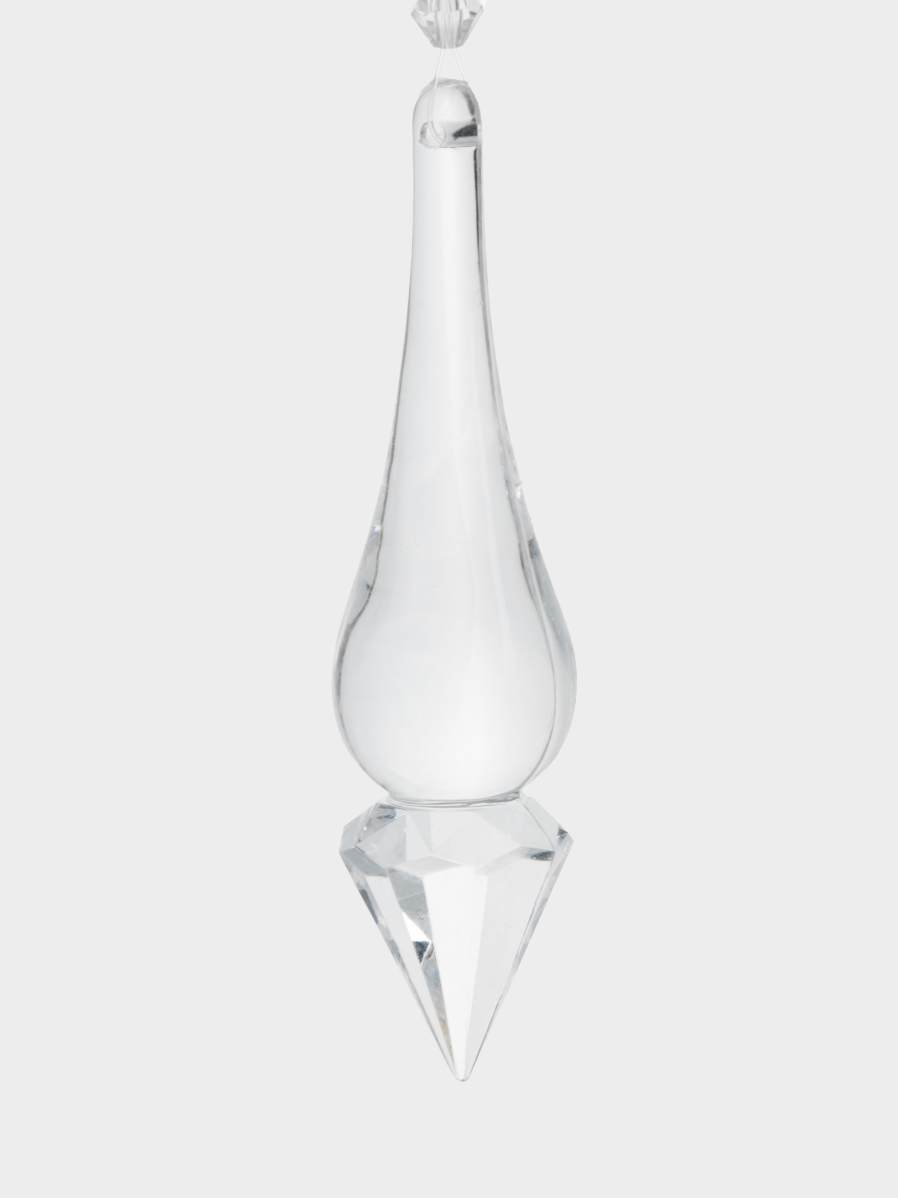 Украшение декоративное, 29 см, подвесное, акрил/металл, Звезда с кристаллом, Event