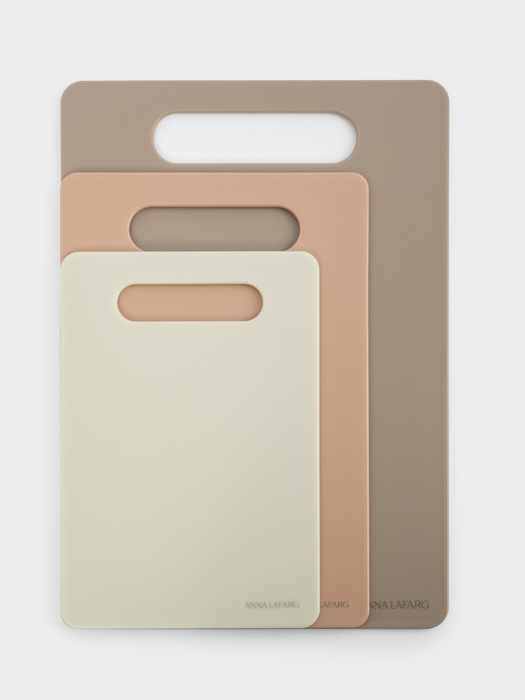 Набор досок разделочных, 3 шт, пластик, прямоугольный, цветной, Universal