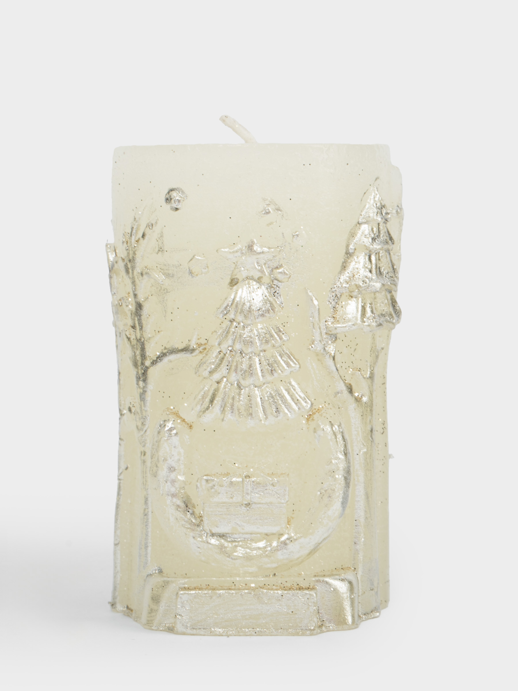 Свеча, 9 см, молочная, Олень, Deer