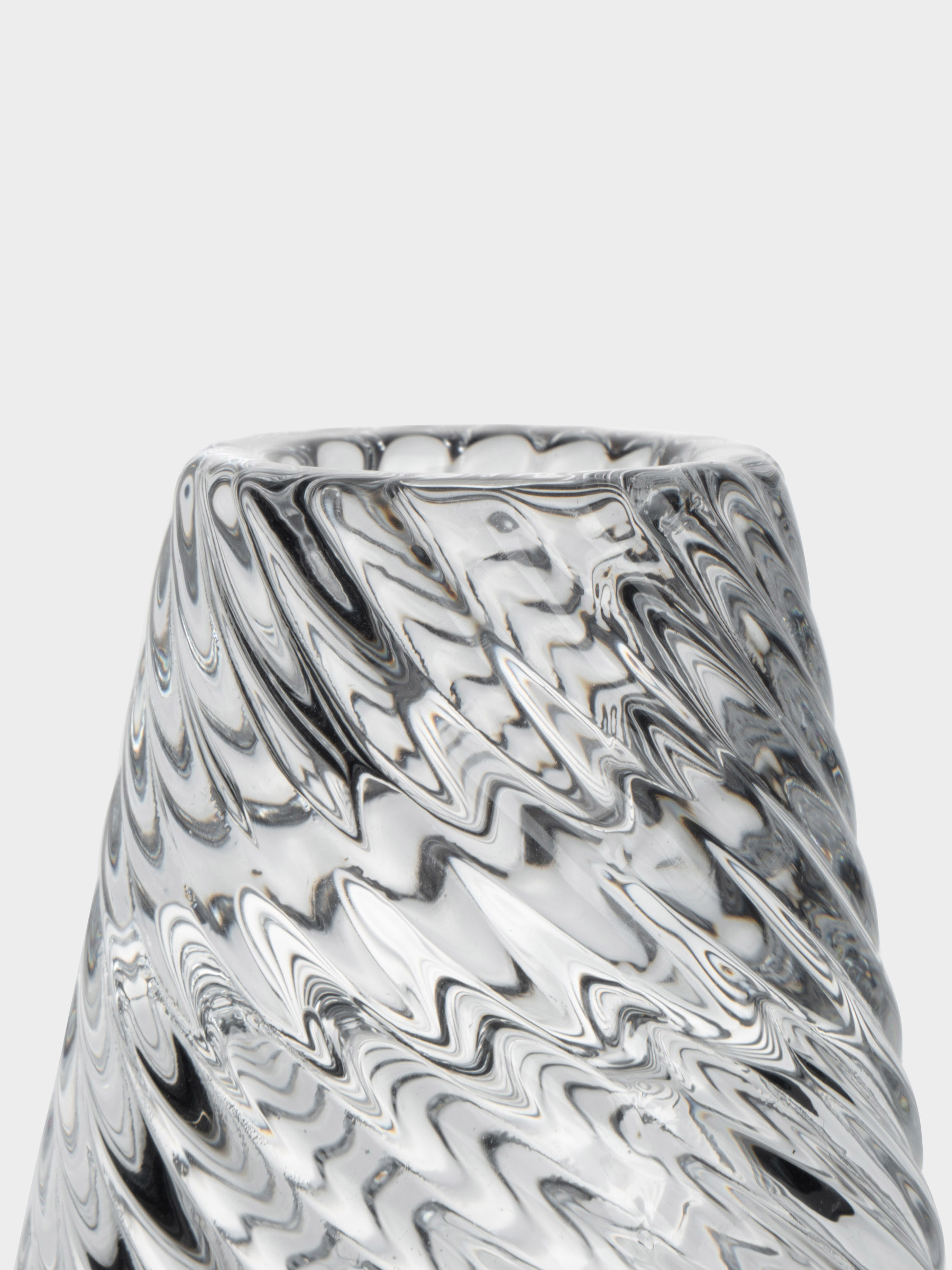 Подсвечник, 6 см, для тонкой свечи, стекло, Lyric