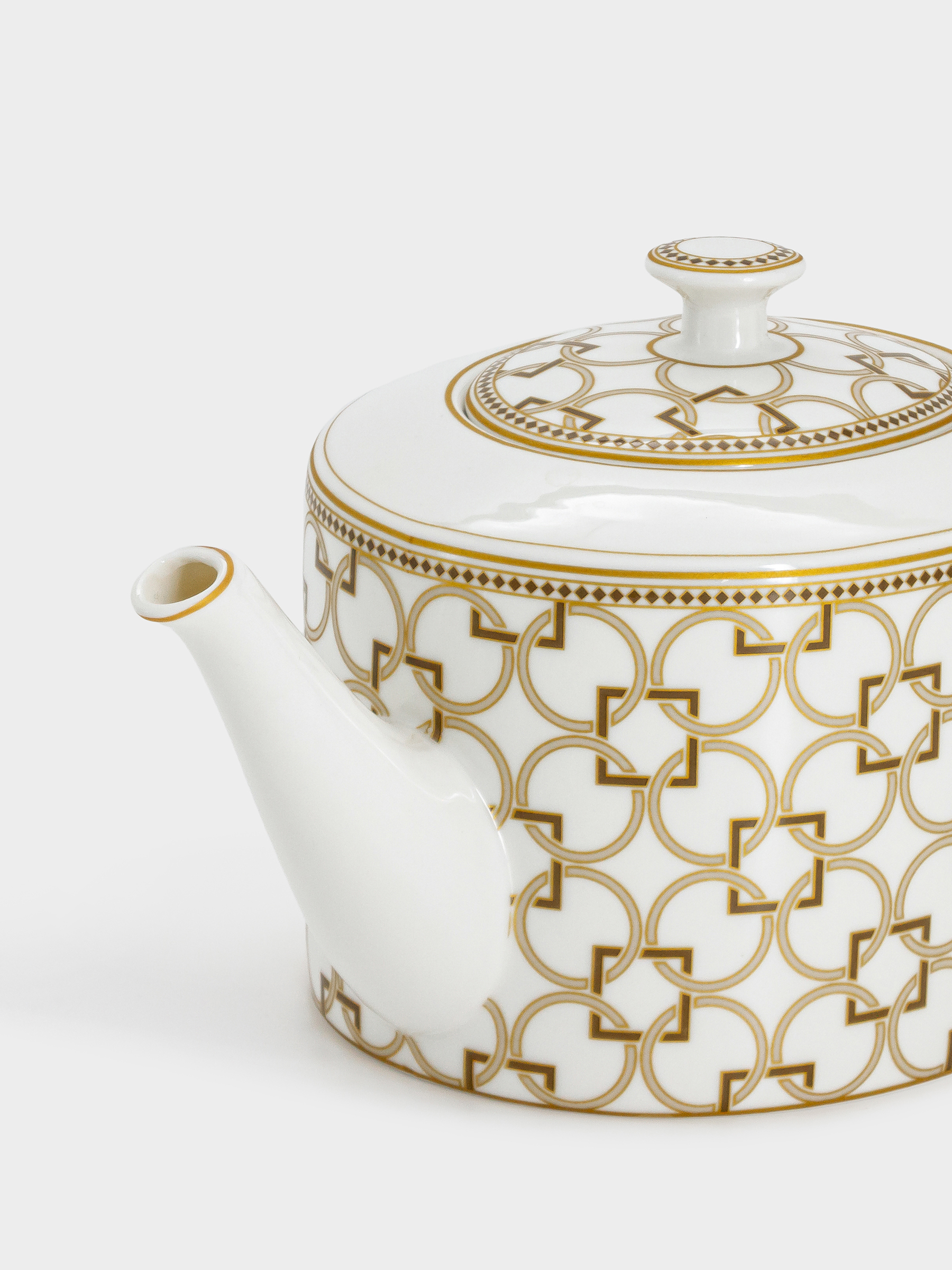 Чайник заварочный, 1200 мл, фарфор N, Deco