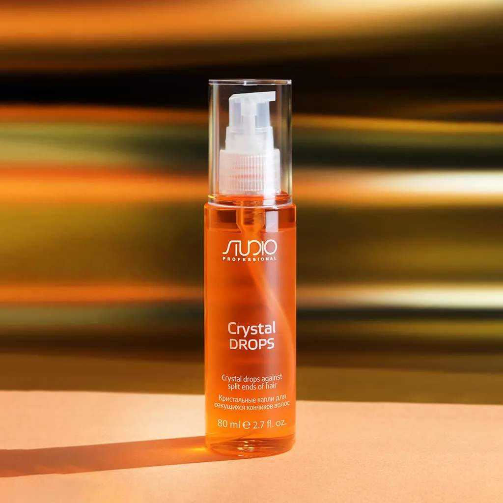 KAPOUS Кристальные капли для секущихся кончиков волос «Crystal drops», 80 мл
