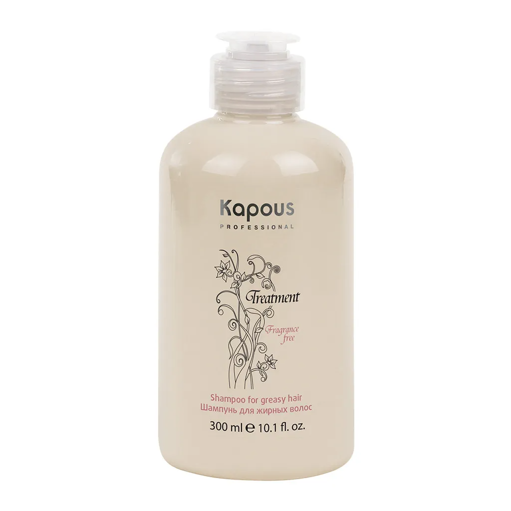 KAPOUS Шампунь для жирных волос, 300 мл