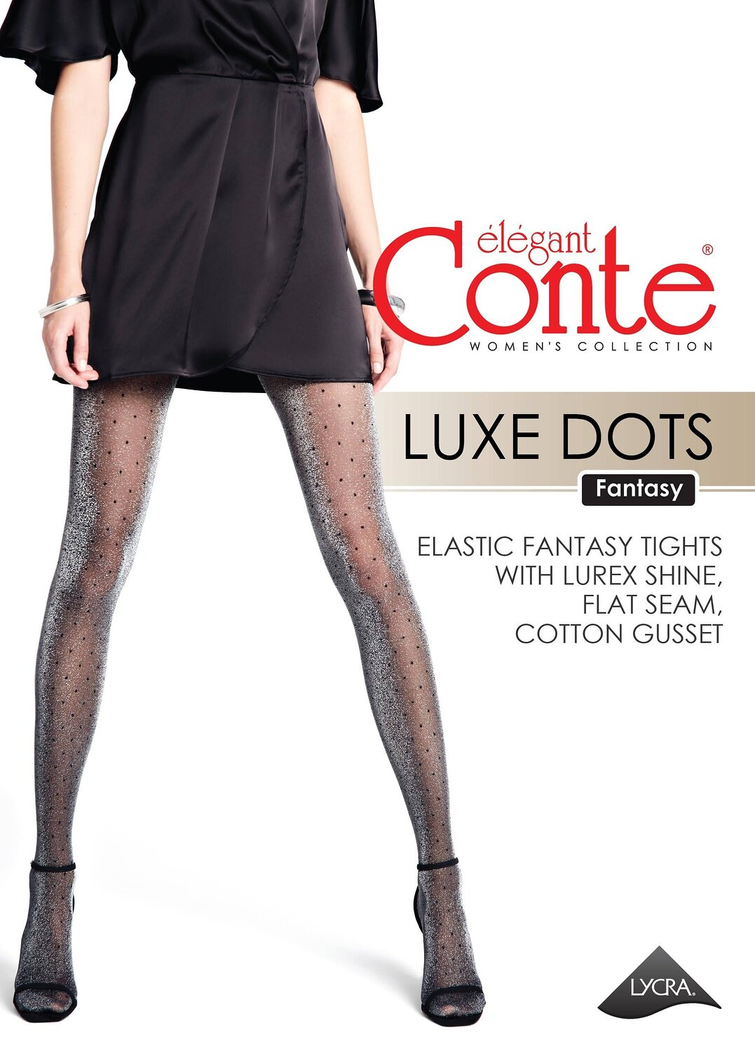 ст. цена533руб.! Conte elegant Колготки LUXE DOTS