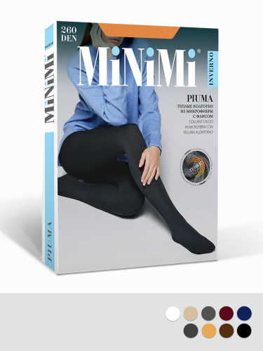 Minimi Колготки PIUMA 260 (микрофибра с флисом)