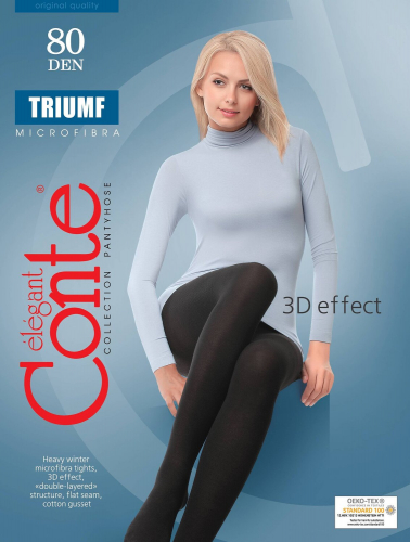 ст. цена421руб.! Conte elegant Колготки TRIUMF 80
