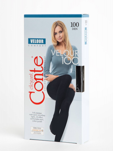 ст. цена545руб.! Conte elegant Колготки VELOUR 100