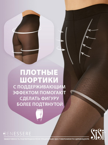 ст. цена773руб.! SiSi Колготки BENESSERE  70 XL
