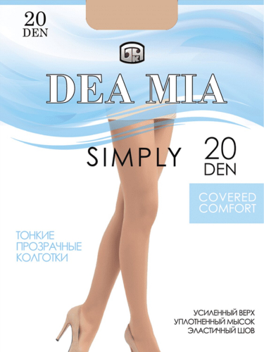 ст. цена146руб.! DEA MIA Колготки SIMPLY 20