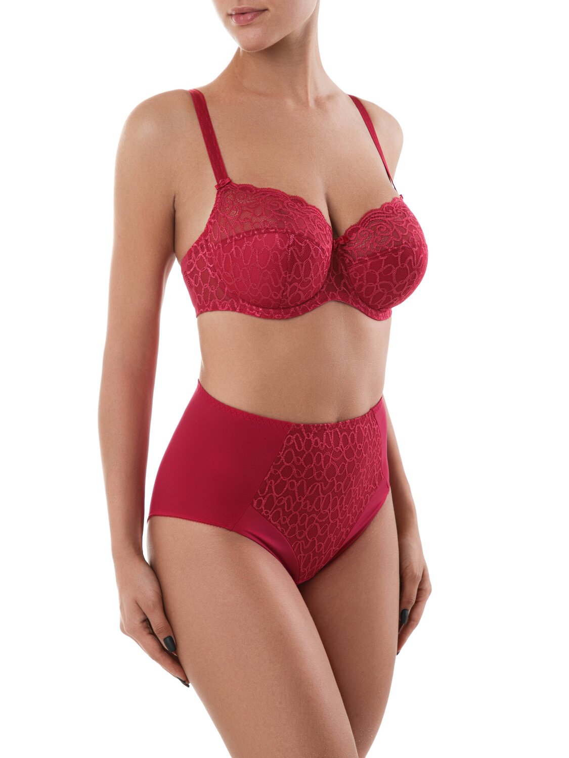 ст. цена1702руб.! Conte elegant Бюстгальтер VOILE RB5025Брусника