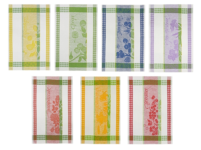 17с197-ШР/пфкор. 49*70 Комплект полотенец 7 шт.